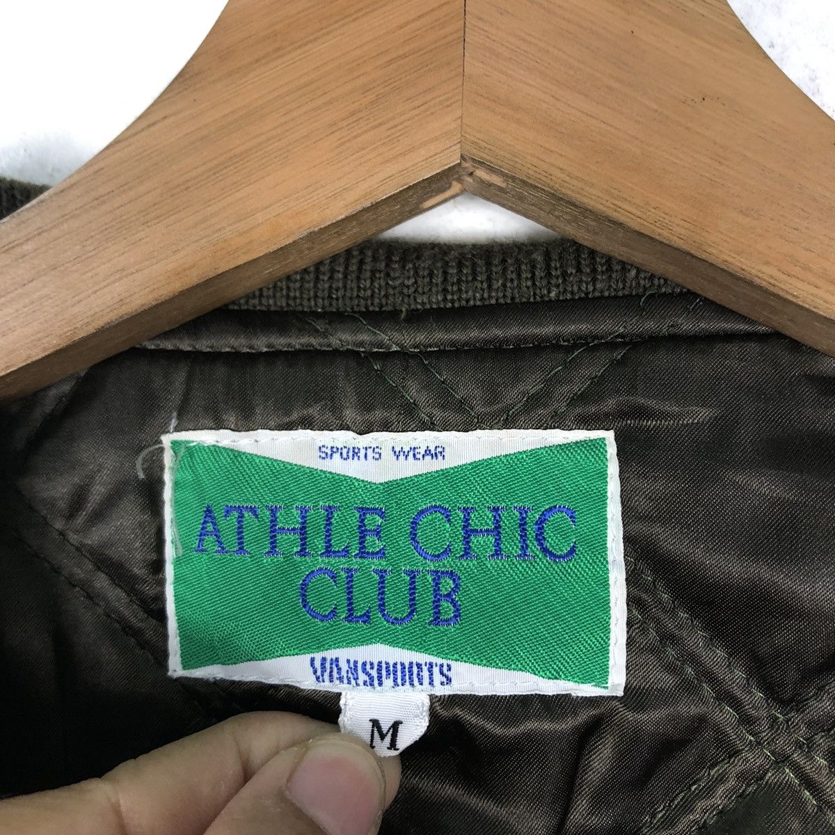 Japanese Brand 🔥Vintage Bomber Jacket Sun Faded Athle Chic Club Japan Size US M / EU 48-50 / 2 - 14 Thumbnail