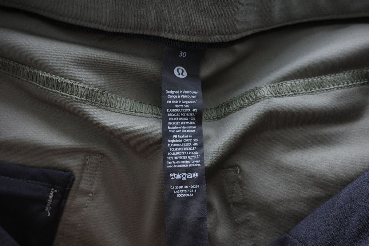 Lululemon ABC Relaxed-Fit 5 Pocket Pant Green Warpstreme Size US 30 Size US 30 / EU 46 - 5 Thumbnail