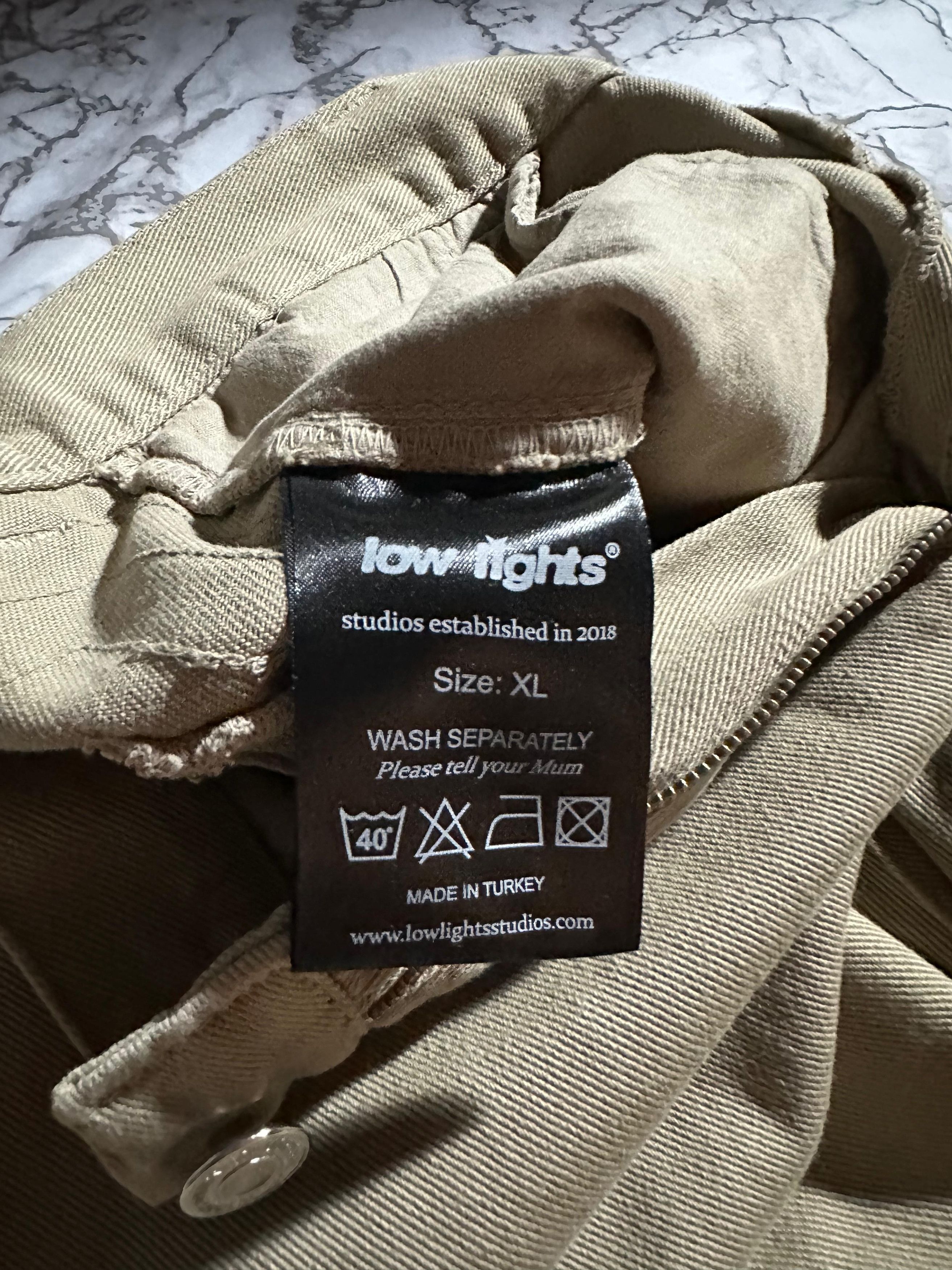 Low Light Studios CC000013 Cargo Pant in Khaki Size US 36 / EU 52 - 6 Thumbnail