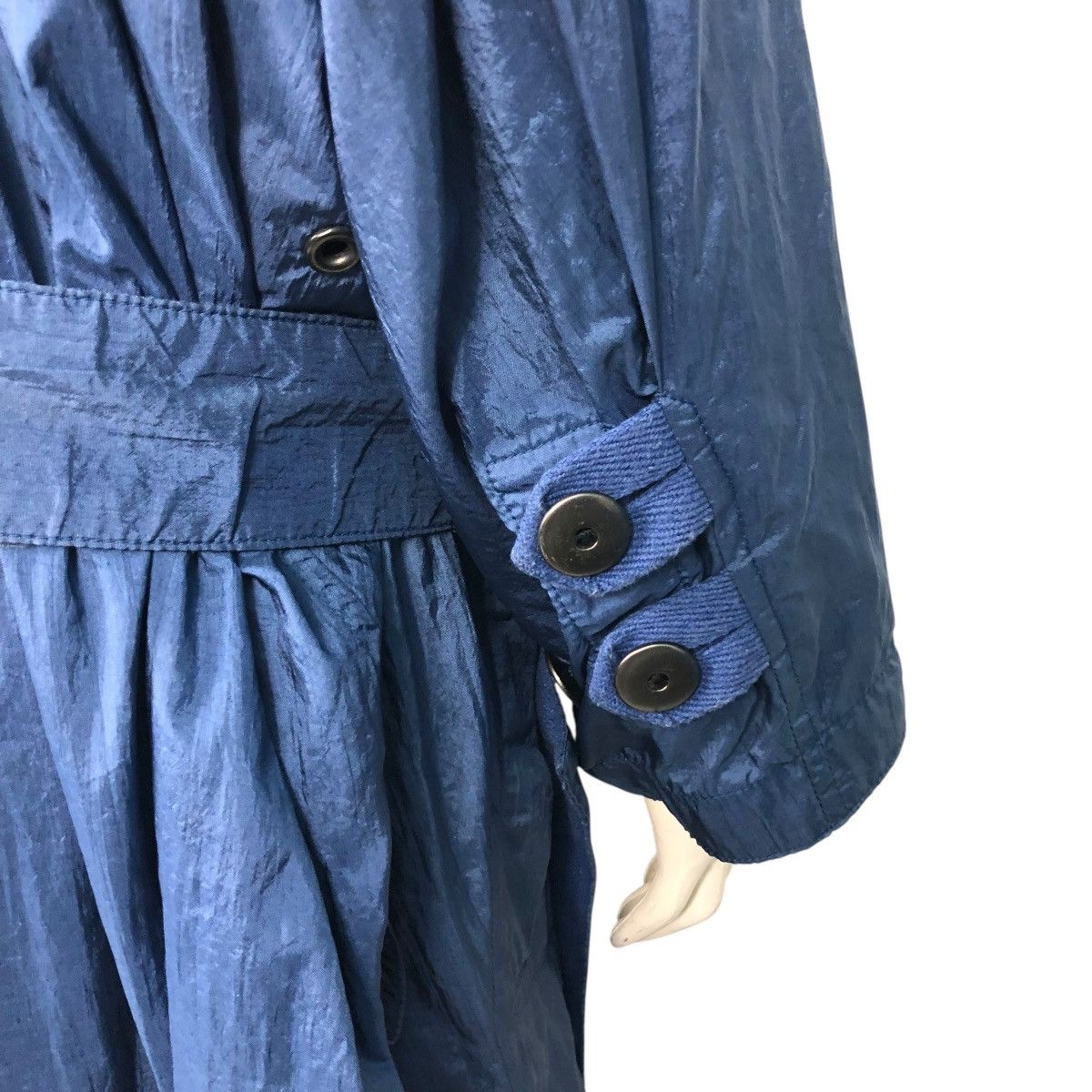 Issey Miyake 🔥VINTAGE 80’s NYLON LONG JACKET ISSEY MIYAKE BONDAGE DESIGN Size US M / EU 48-50 / 2 - 19 Thumbnail