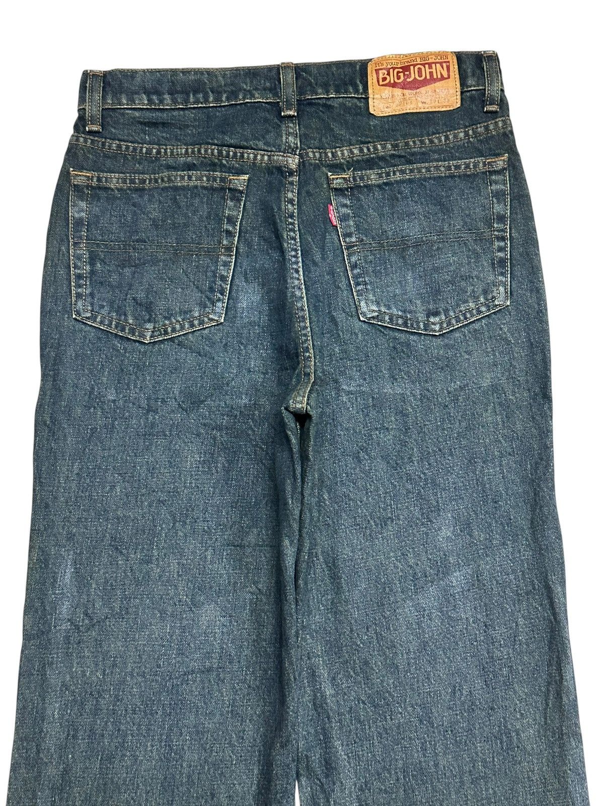 Big John Big John Vintage Straight Loose Style With Mudwash Size US 29 - 5 Thumbnail
