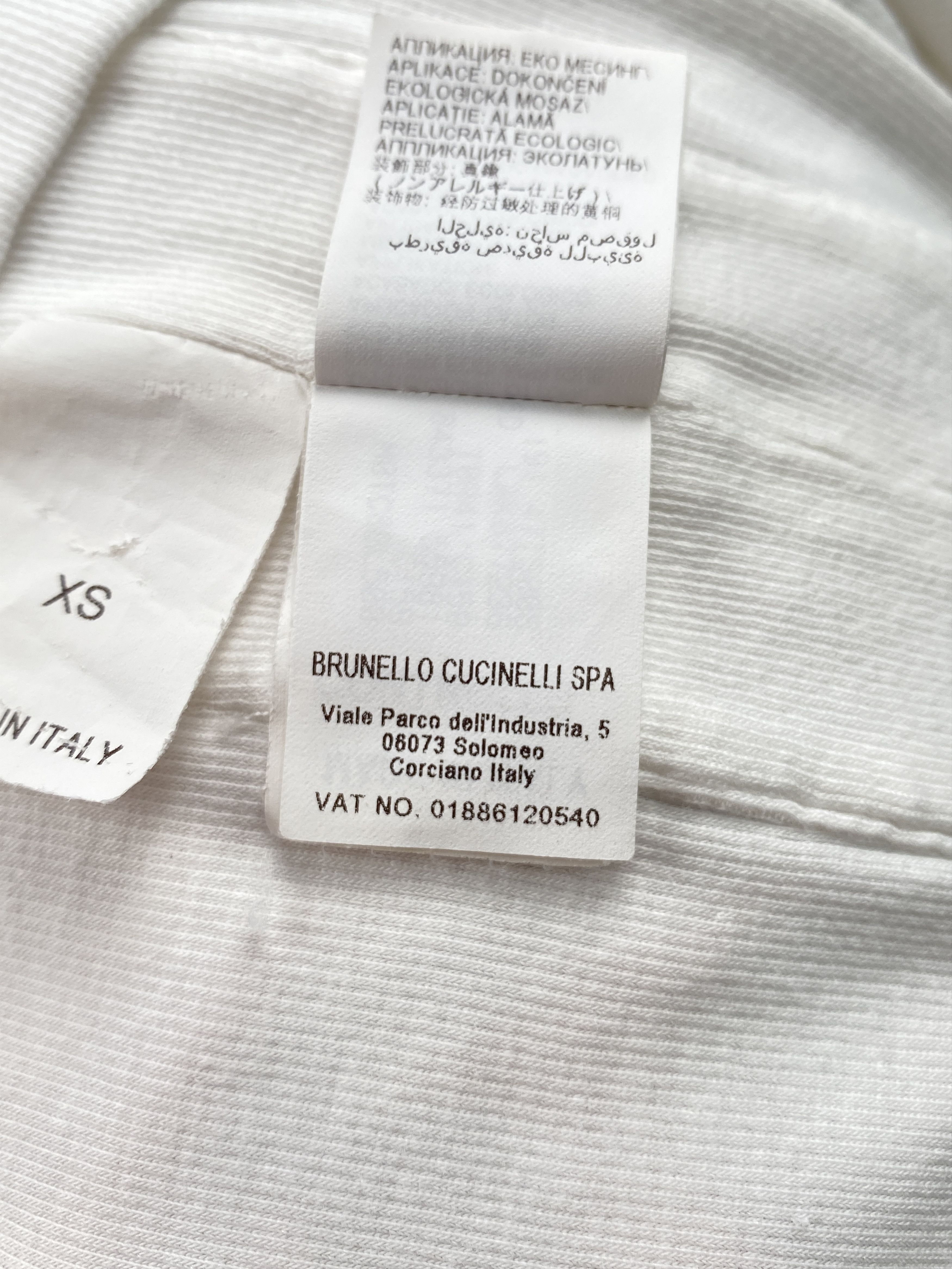 Brunello Cucinelli Braid Trim Top Size XS / US 0-2 / IT 36-38 - 13 Thumbnail