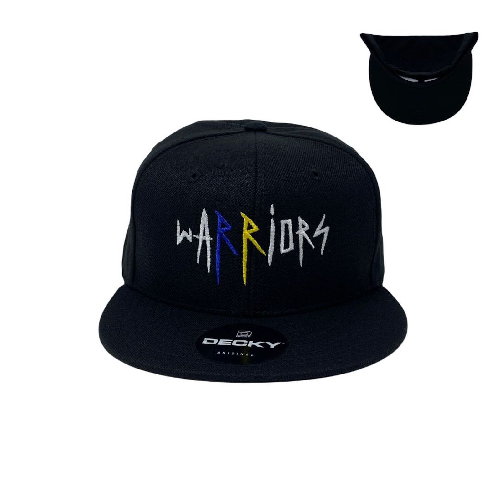 Other Warriors Snapback Hat All Black Size ONE SIZE - 1 Thumbnail