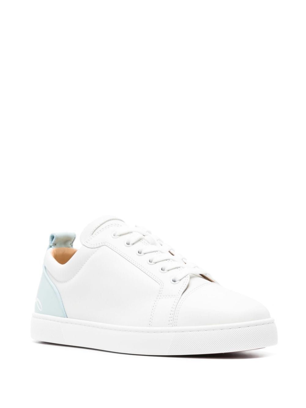 Christian Louboutin o1s1wg110924 Varsijunior Flat Sneakers in Baby Blue Size US 12 / EU 45 - 1 Thumbnail