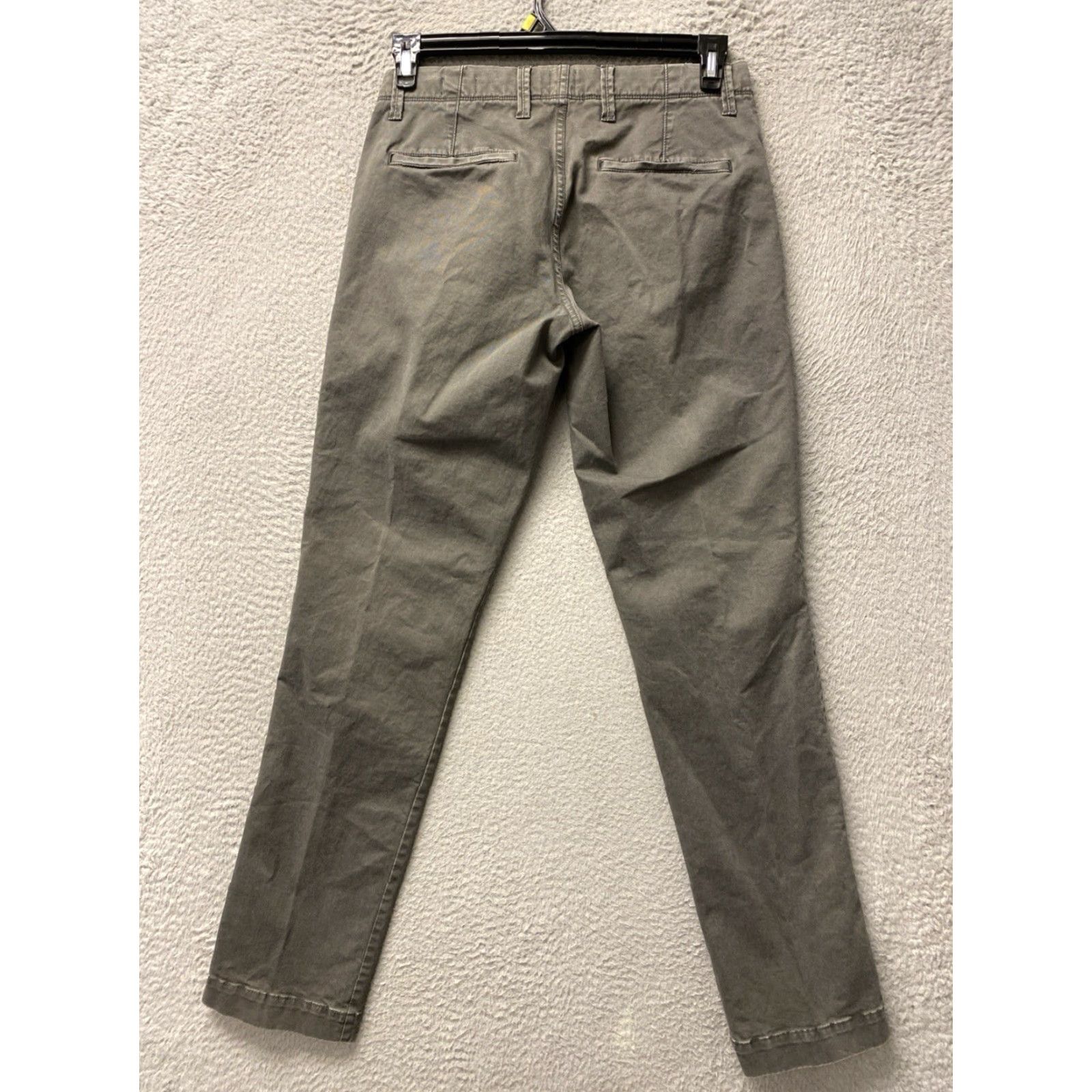 Gap GAP Pants Men Slim Chino 30x32 Gray Stretch Straight Leg Casual Workwear 5-Pocket City Preppy Modern Mens Size US 30 / EU 46 - 7 Thumbnail