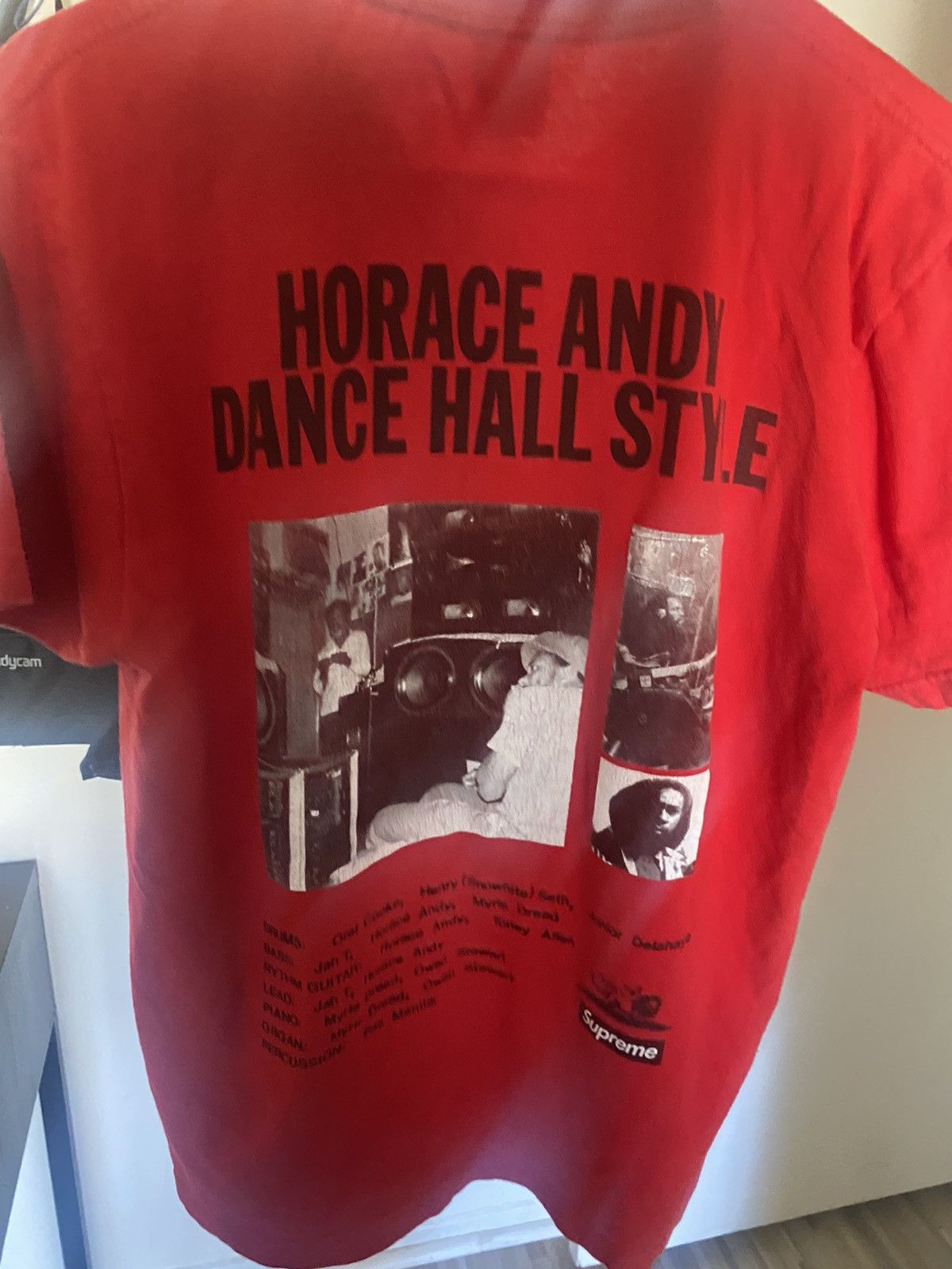 Supreme SUPREME x Horace Andy dance hall style shirt red Size US M / EU 48-50 / 2 - 2 Thumbnail