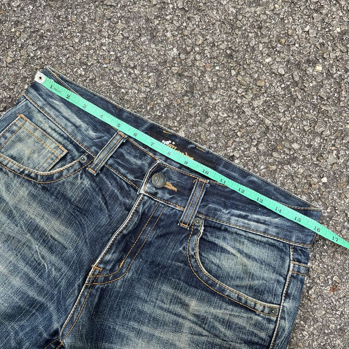 Hysteric Glamour Cloud72 Clawmark Rusty Mudwash Denim Affliction Skulls Jeans Size US 30 / EU 46 - 5 Thumbnail