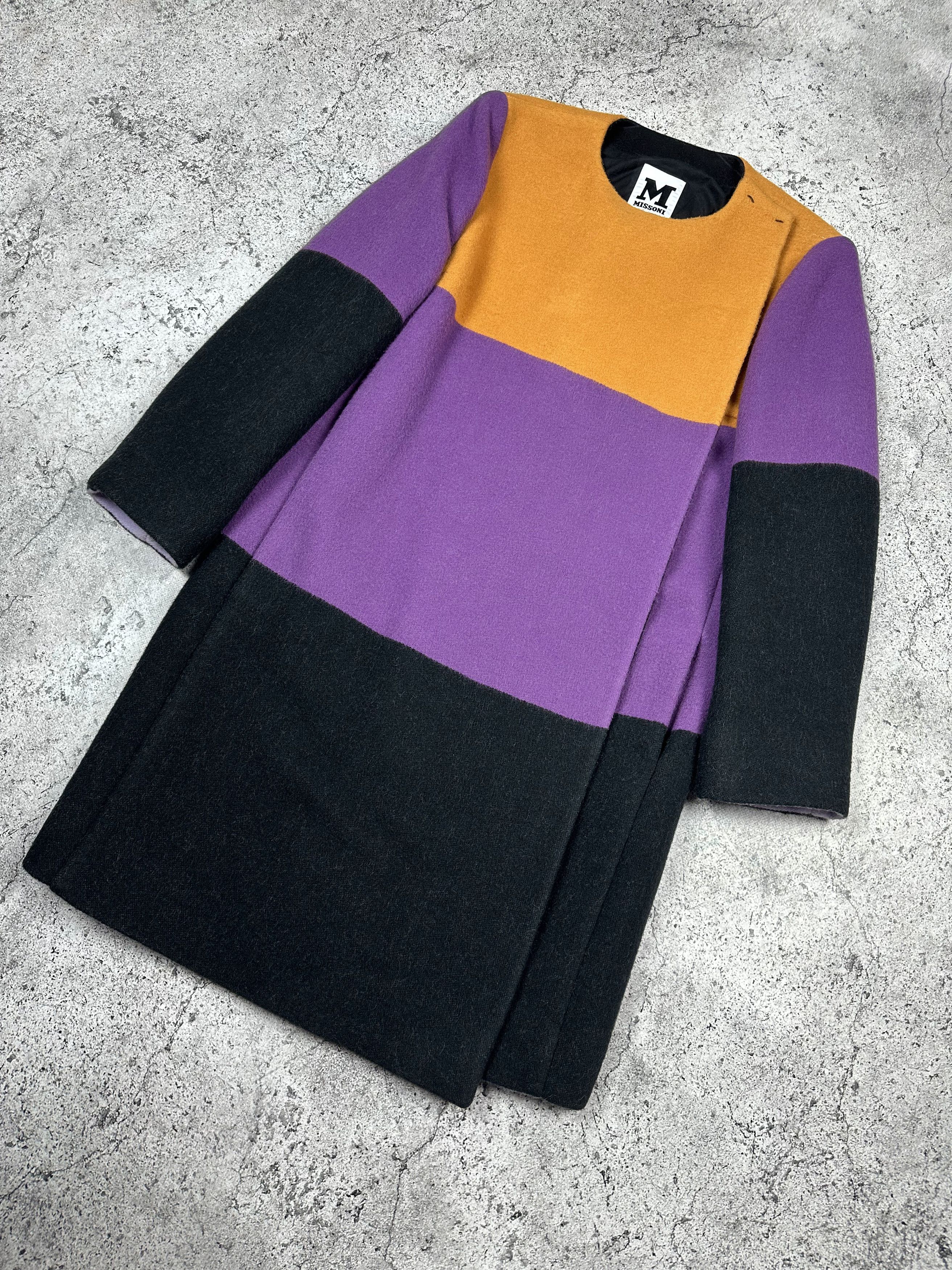 Missoni 🔥 Missoni Wool Multicolor Coat 🔥 Size S / US 4 / IT 40 - 8 Thumbnail