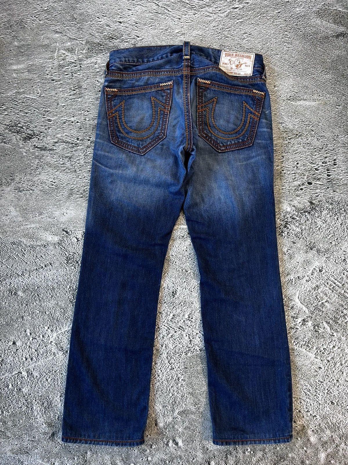 True top religion bobby big qt Distressed Jeans