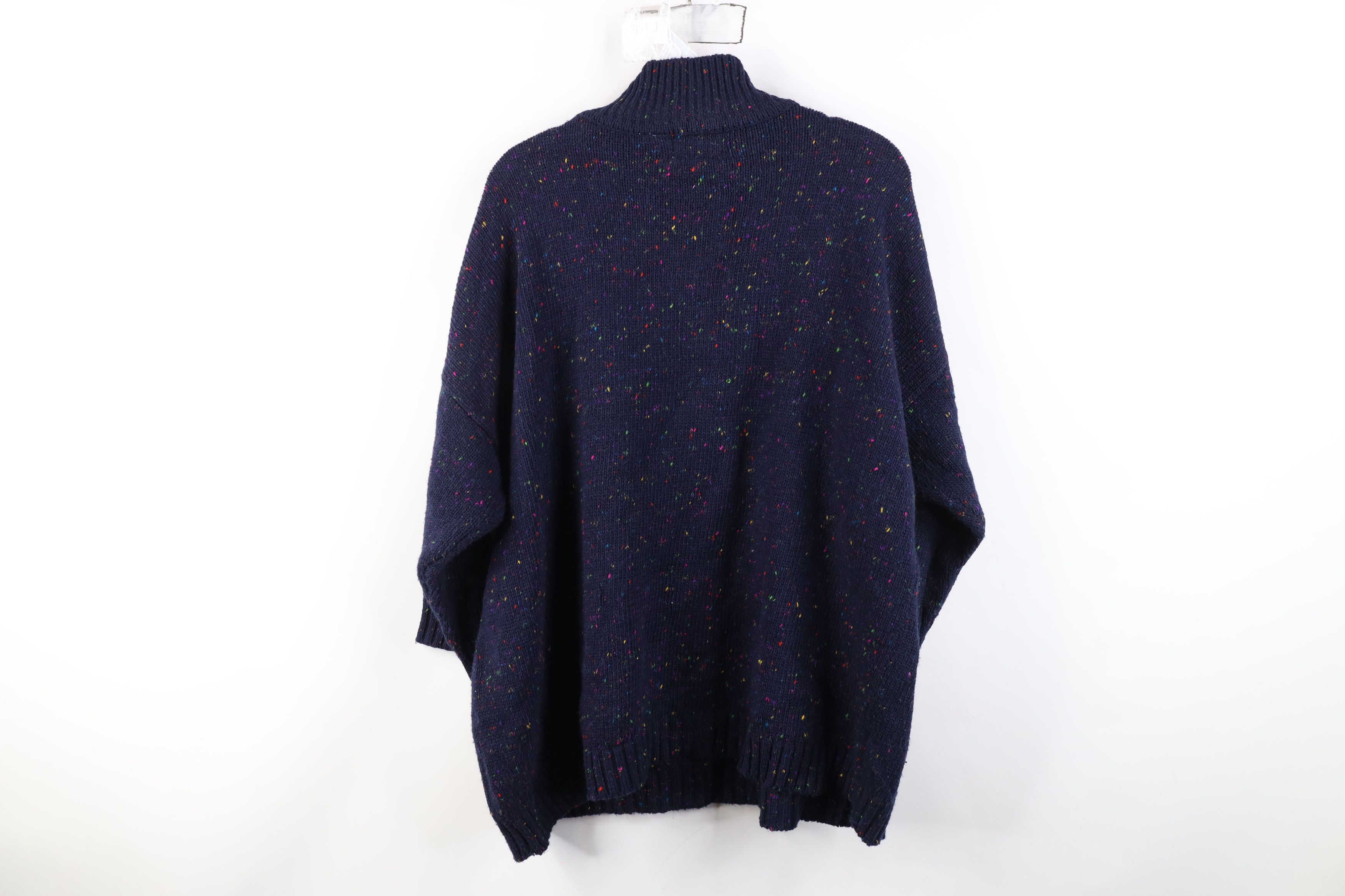 Vintage Vintage 90s Streetwear Wool Blend Mock Sweater 3/4 Sleeve Size ONE SIZE - 7 Thumbnail