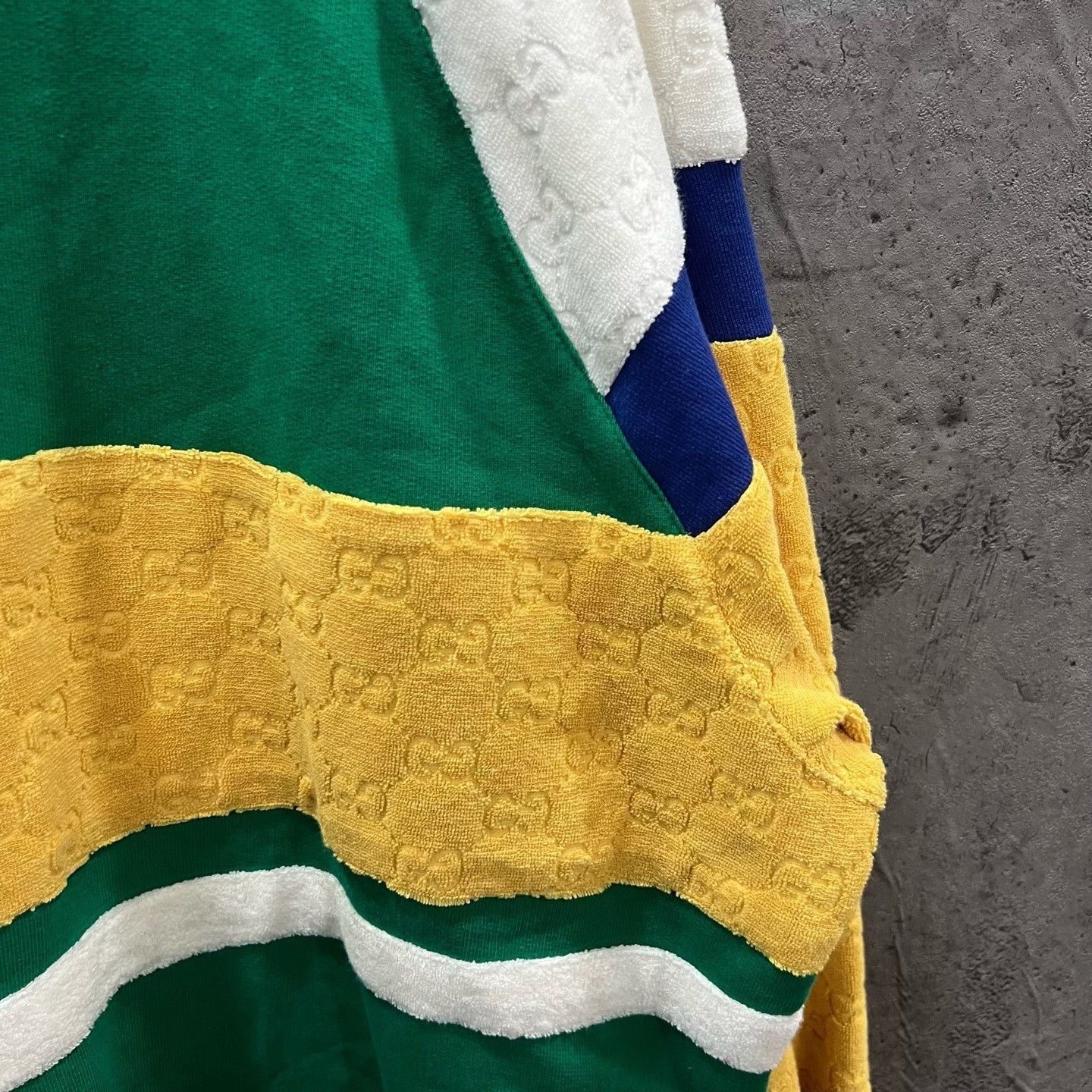 Gucci Gucci Yellow Green Paneled Jacket Size US L / EU 52-54 / 3 - 4 Thumbnail