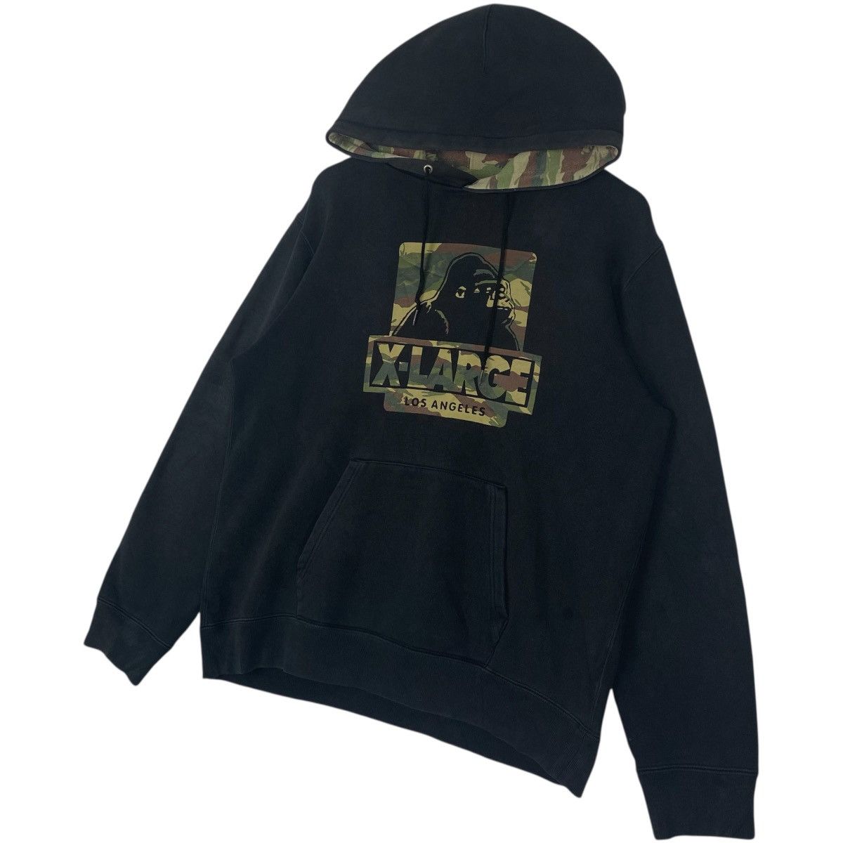 Vintage Vintage X-Large Hoodie Sweater Big Logo Camouflage Size XL Size US L / EU 52-54 / 3 - 2 Thumbnail