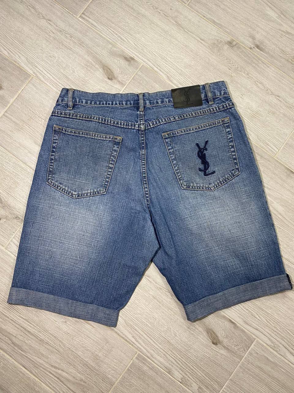Vintage × Yves Saint Laurent Vintage Shorts Denim Yves Saint Laurent Size US 34 / EU 50 - 1 Thumbnail