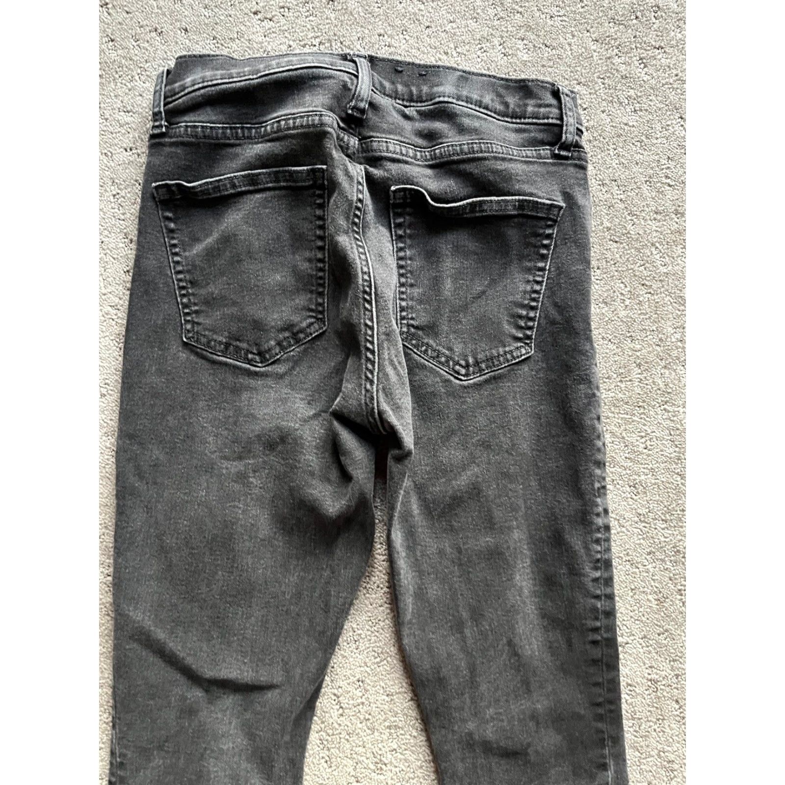 Gap Gap Jeans 28 / 6R Regular Women Black Wash Stretch Denim Skinny Pants Size 28" / US 6 / IT 42 - 4 Thumbnail