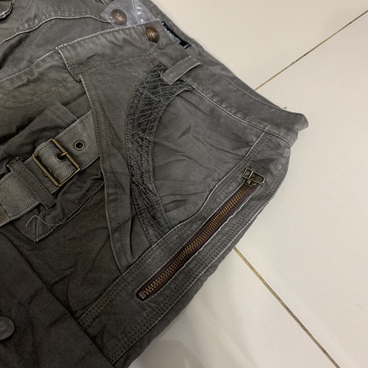 Tete Homme Rare Plag by Tete Homme Issey Miyake Cargo Multipocket LP Size US 32 / EU 48 - 7 Thumbnail