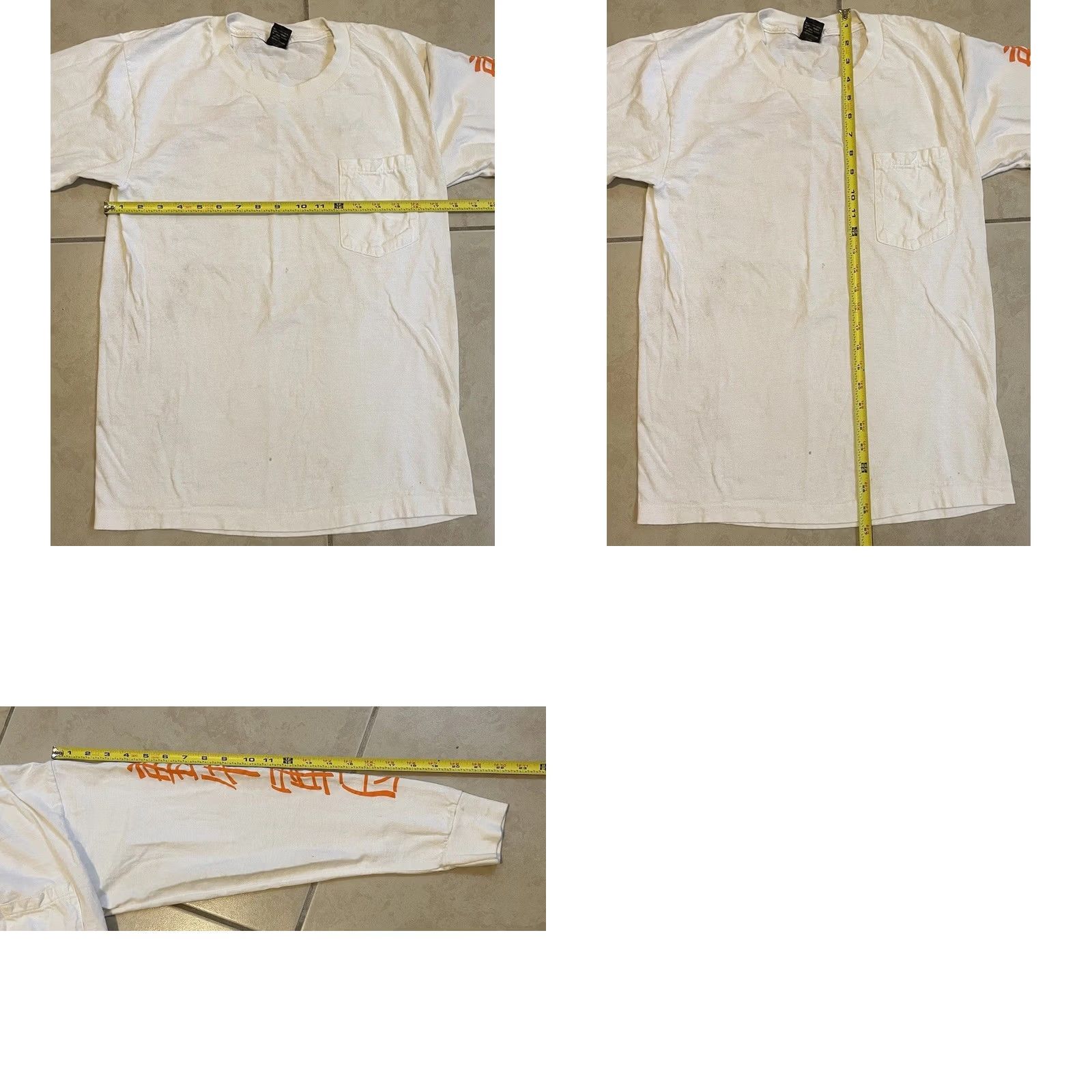 Vintage VINTAGE Lake Havasu Sumo Wrestling Tournament Faded Shirt S Arizona Grunge 80s 90s Graphic Tee White Mens Small Single Stitch USA minimal wear Size US S / EU 44-46 / 1 - 11 Thumbnail