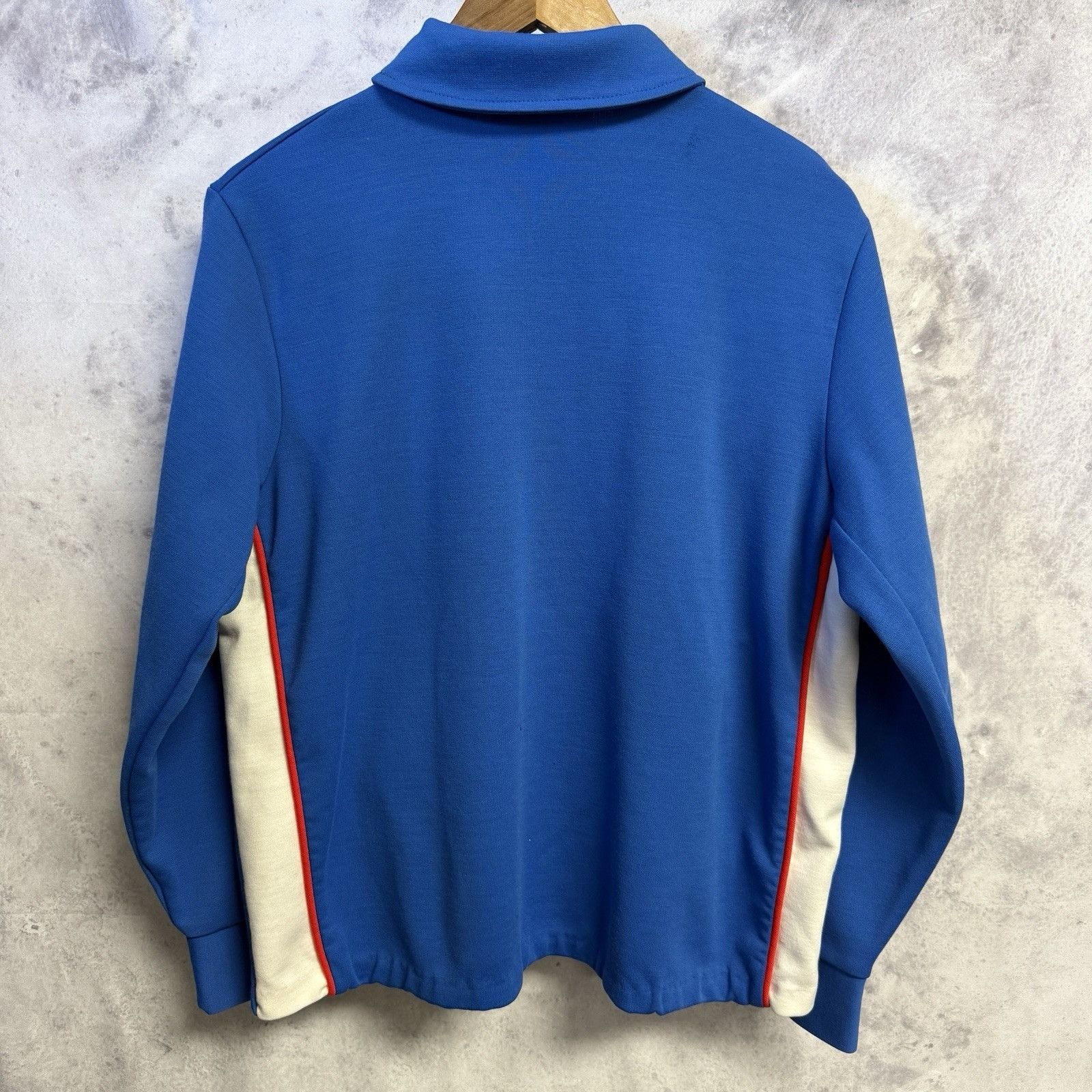 Vintage Vintage White Stag Speedo Track Jacket Mens Medium 21.5x24 Size US M / EU 48-50 / 2 - 2 Thumbnail