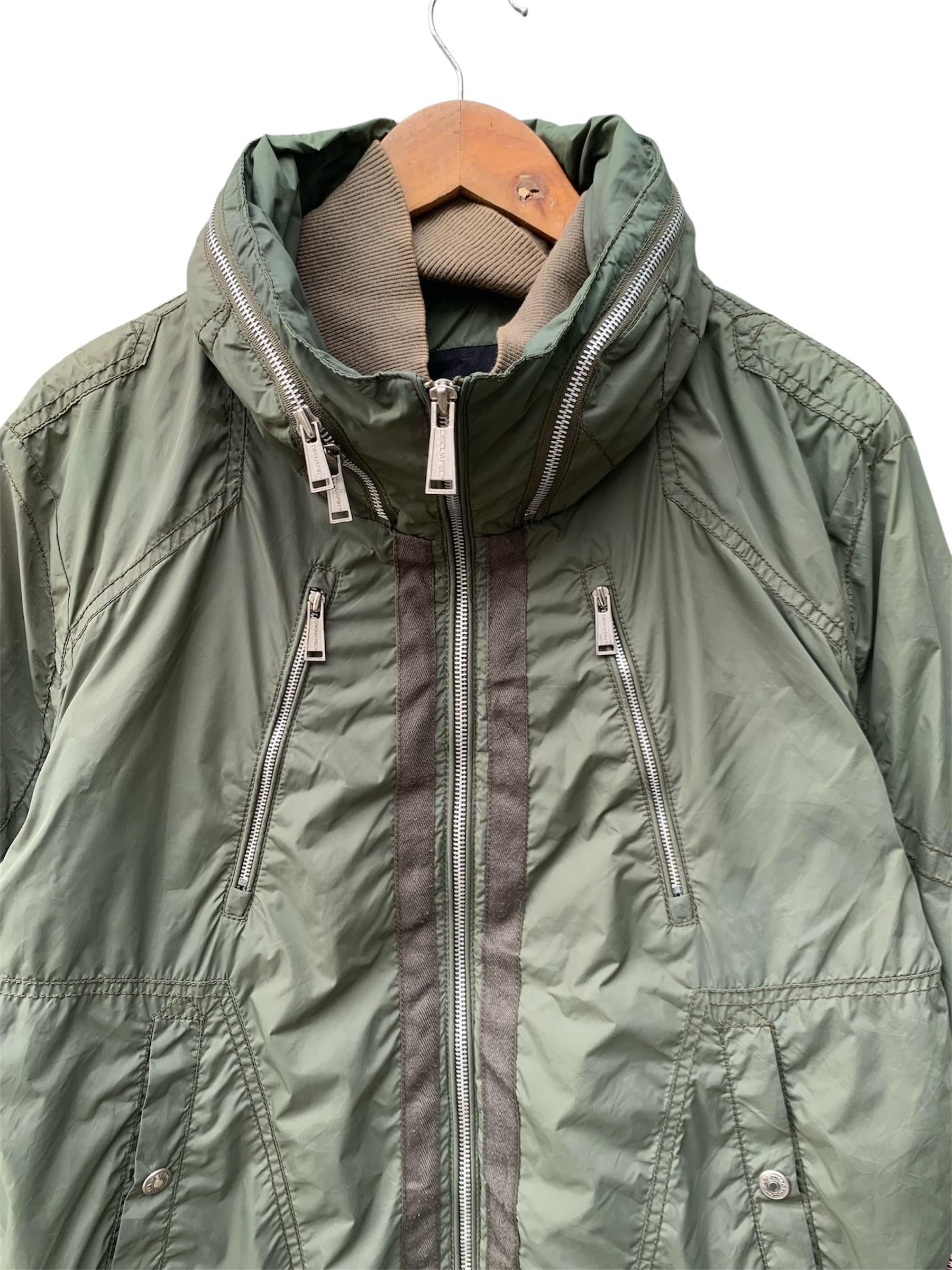 Dsquared2 Vintage Dsquared2 Hoodie Bomber Jacket Size US M / EU 48-50 / 2 - 4 Thumbnail