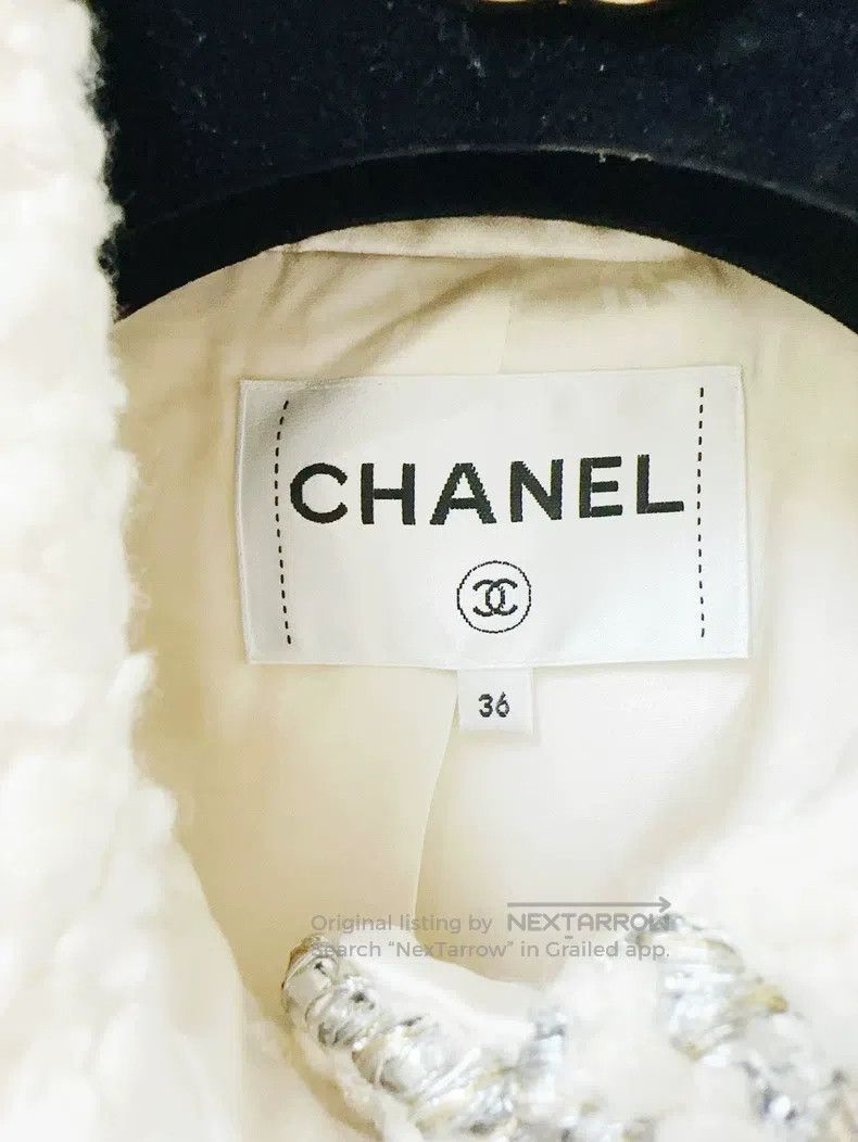 Chanel Chanel Ground control series beige silver tweed pearl spac Size XS / US 0-2 / IT 36-38 - 5 Thumbnail