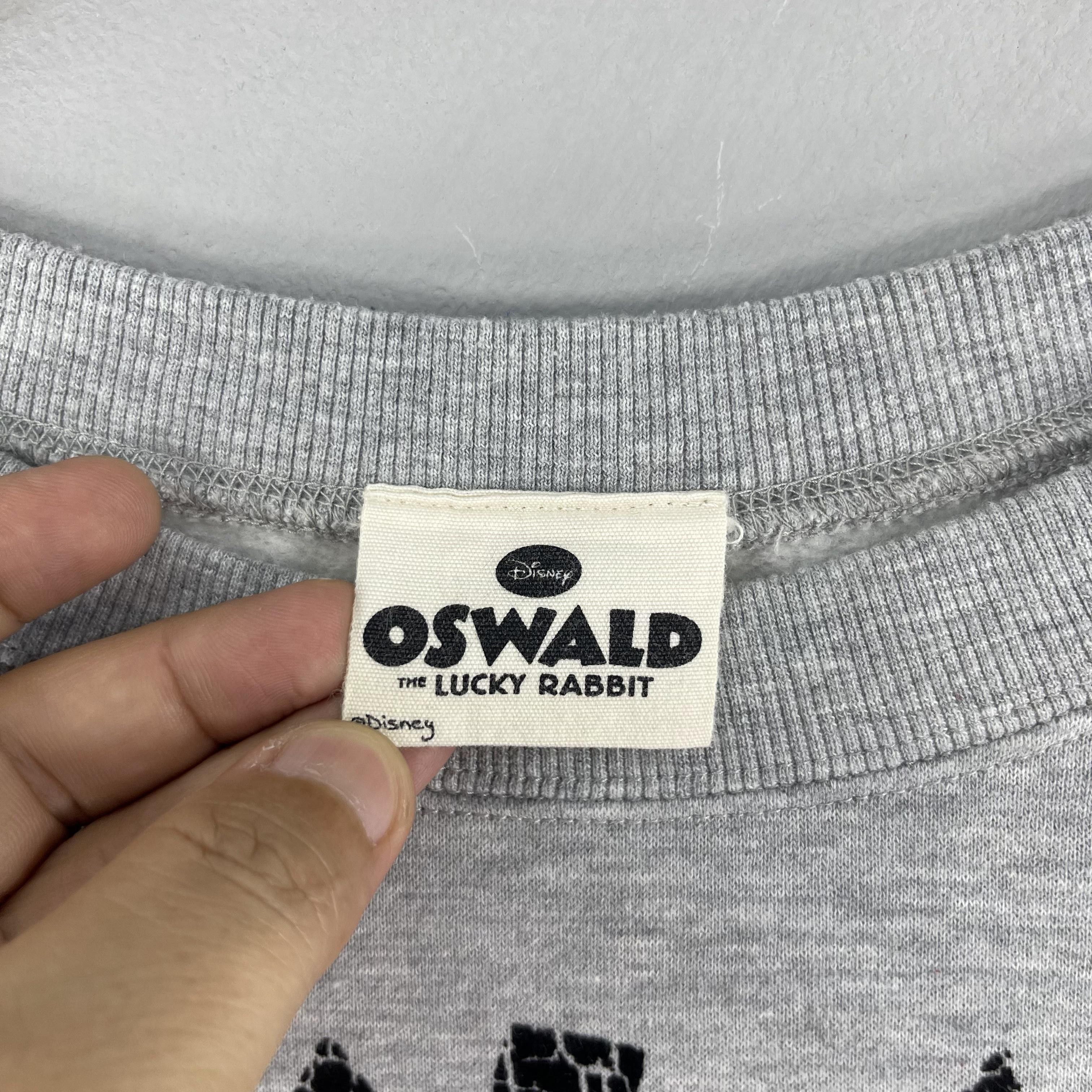 Disney Vintage OSWALD The Lucky Rabbit Disney Cartoon Sweatshirt Size S / US 4 / IT 40 - 4 Thumbnail