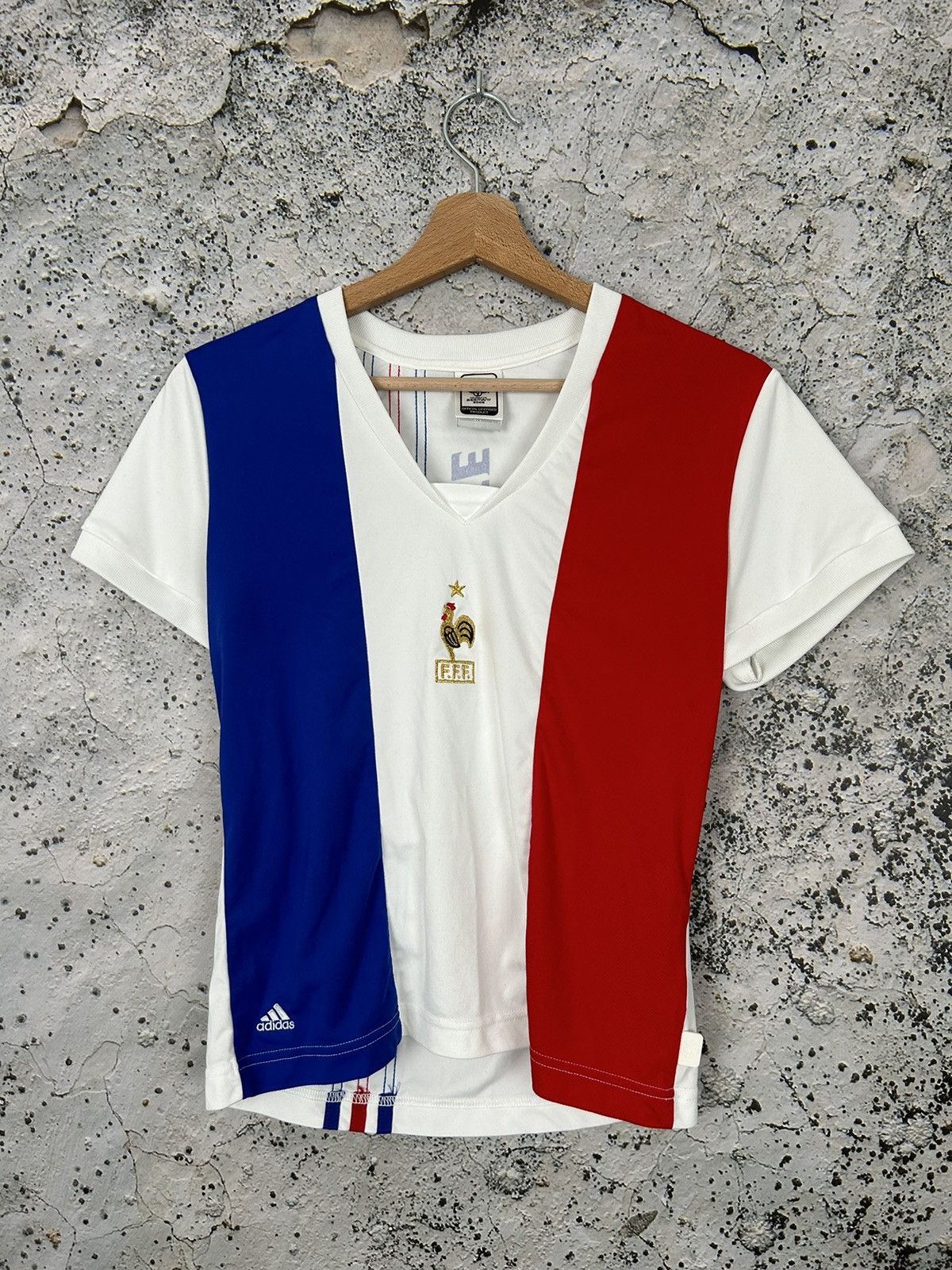 Adidas Vintage Adidas France World Cup Soccer Jersey Football Rare Size US L / EU 52-54 / 3 - 1 Thumbnail