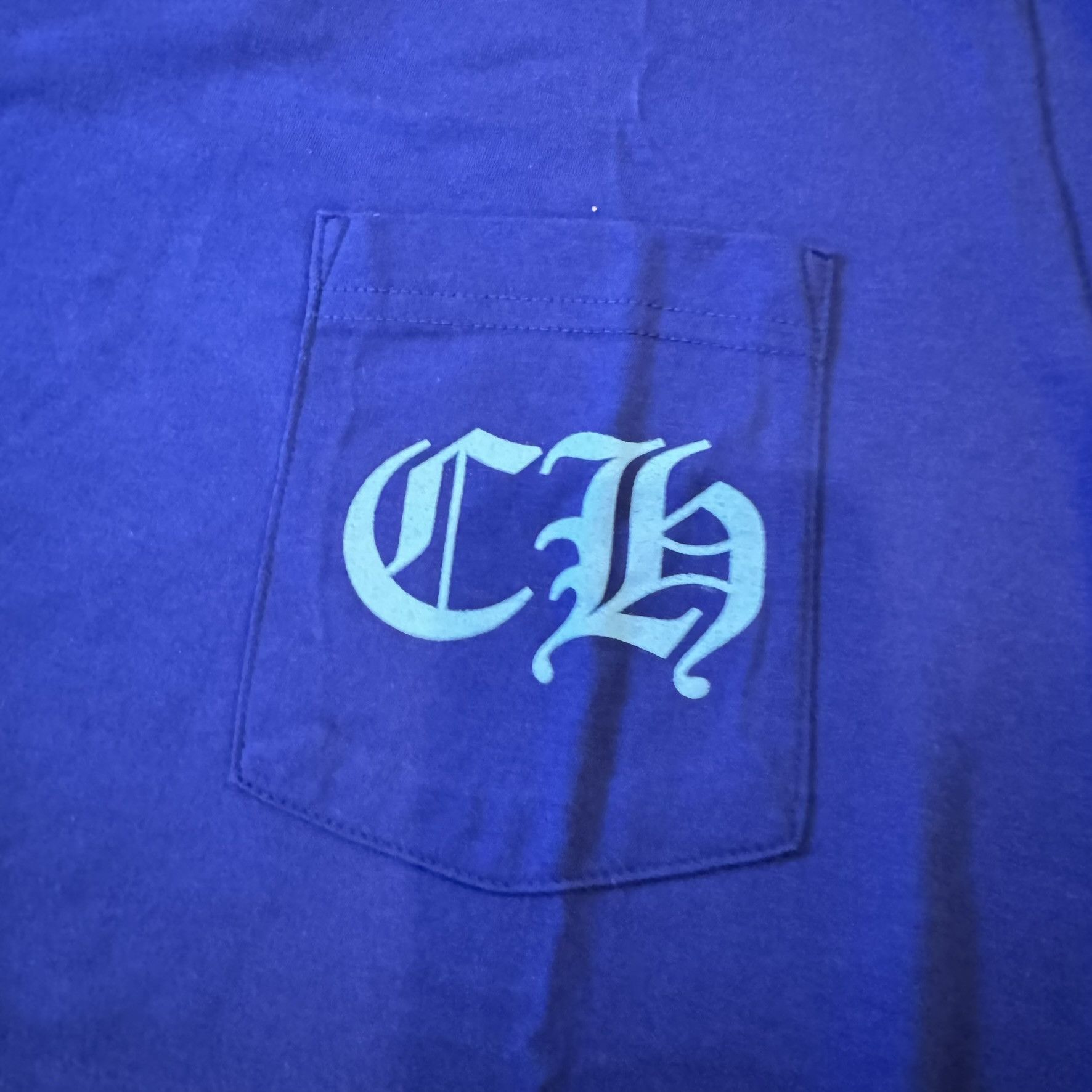 Chrome Hearts Chrome hearts star lapis blue pocket long sleeve tee LS Size US M / EU 48-50 / 2 - 5 Thumbnail