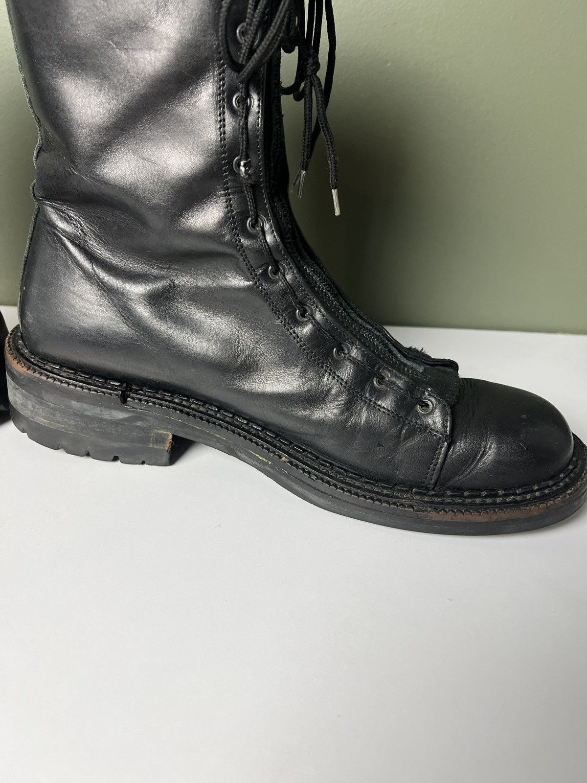 Stone Island stone island y2k archive military combat boots Size US 10 / EU 43 - 11 Thumbnail