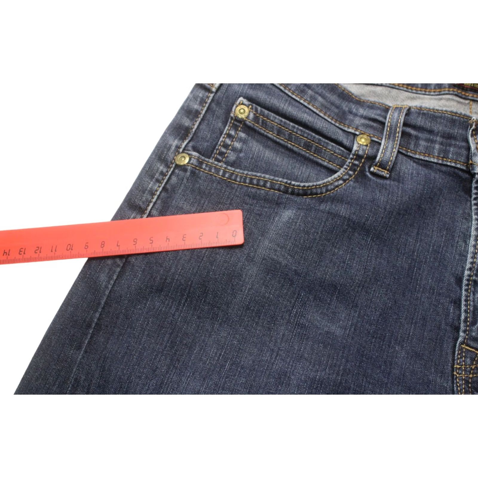 Lee LEE Luke Jeans Men's W29/L32 Slim Fit Blue Denim Casual Faded Zip Fly Size US 29 - 7 Thumbnail