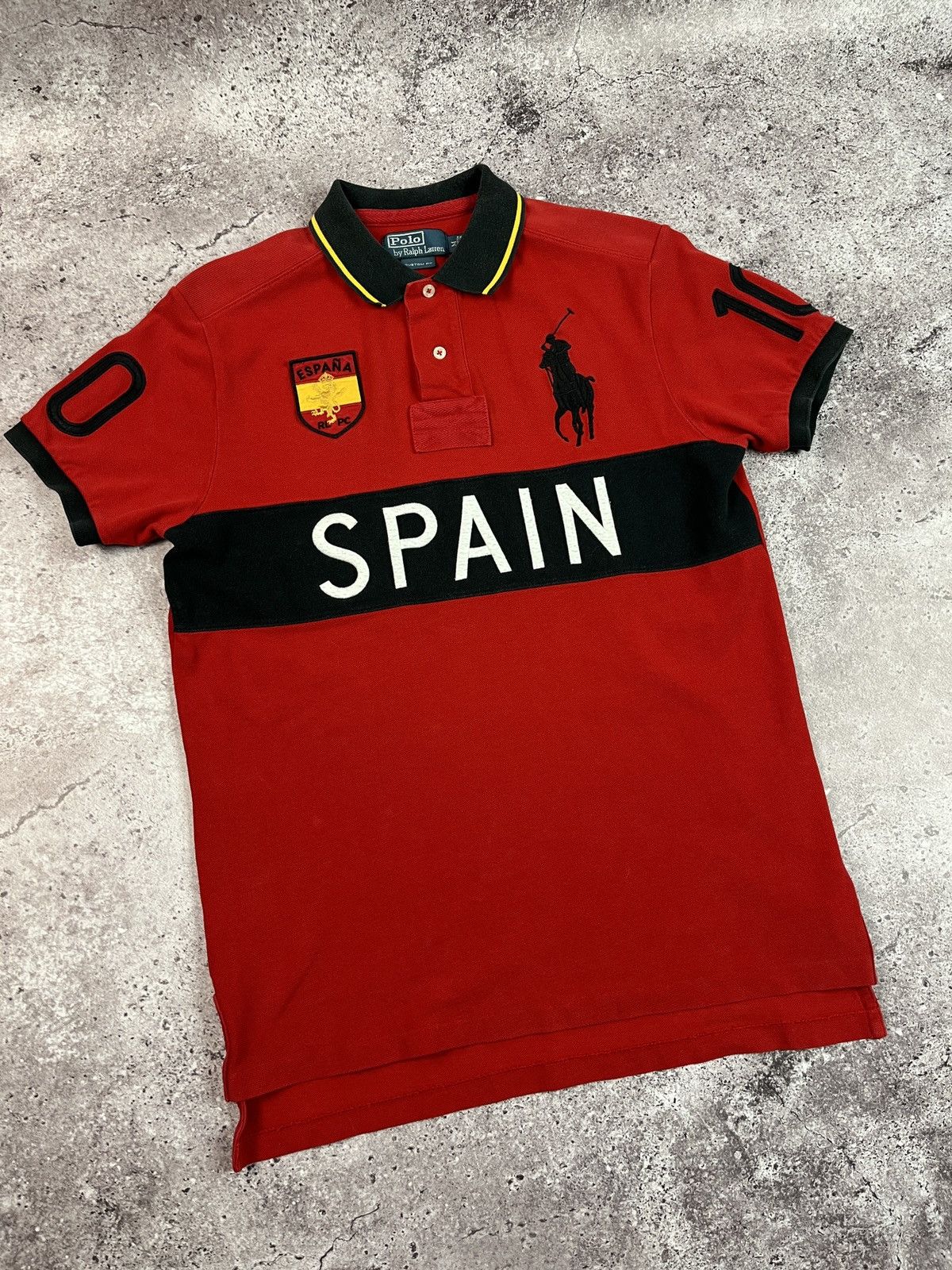 Polo Ralph Lauren Vintage🔥PRL Spain 🇪🇸 Chief Keef Rugby Polo Jersey Shirt Size US M / EU 48-50 / 2 - 4 Thumbnail