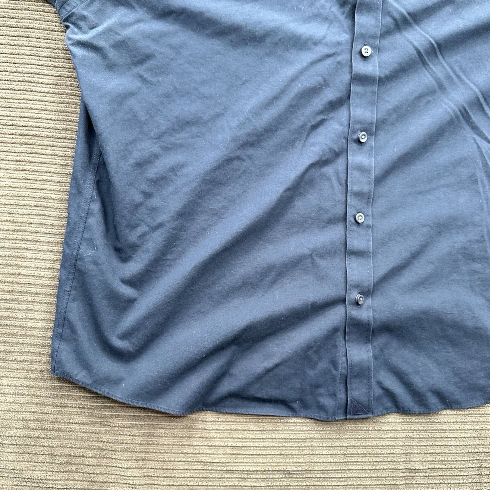 UNTUCKit UNTUCKit Button-Up Shirt Men 2XL Blue Cotton Long Sleeve Preppy Casual Size US XXL / EU 58 / 5 - 6 Thumbnail