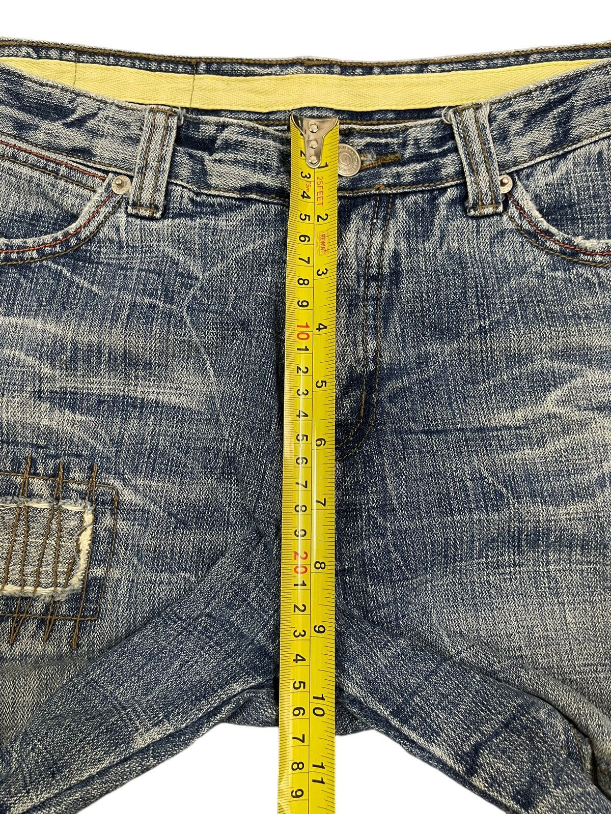 Hysteric Glamour Vintage Japanese Brand Blue Wash Distressed Style Jeans Size US 30 / EU 46 - 14 Thumbnail