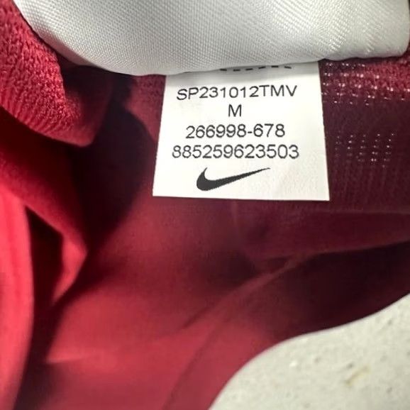 Nike Nike Golf Polo Shirt Mens Medium Red Dri FIT Performance Stretch Tech NEW Size US M / EU 48-50 / 2 - 7 Thumbnail