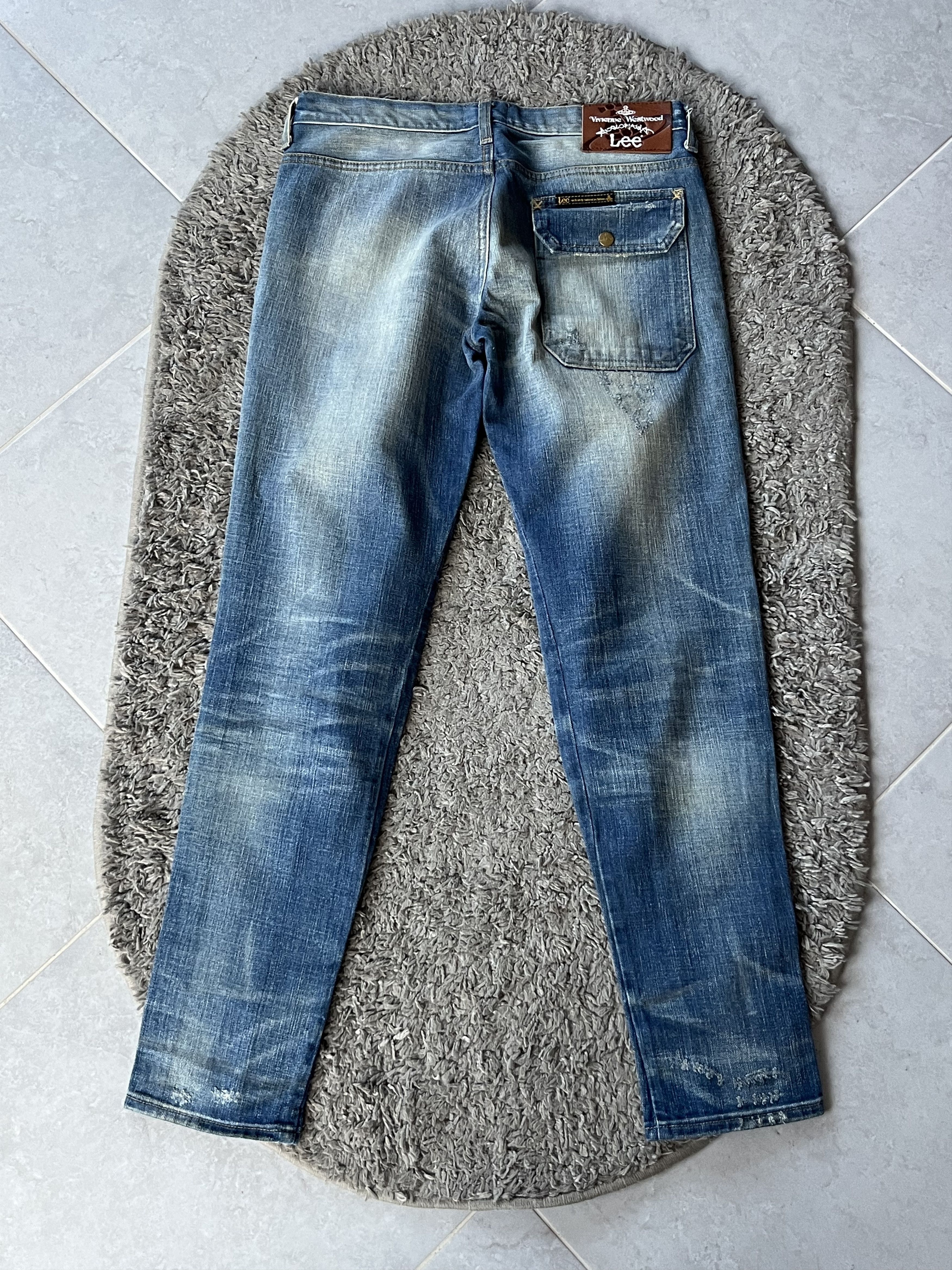Vivienne Westwood Vintage Jeans Vivienne Westwood x Lee Luxury Avant-Garde Size US 28 / EU 44 - 13 Thumbnail