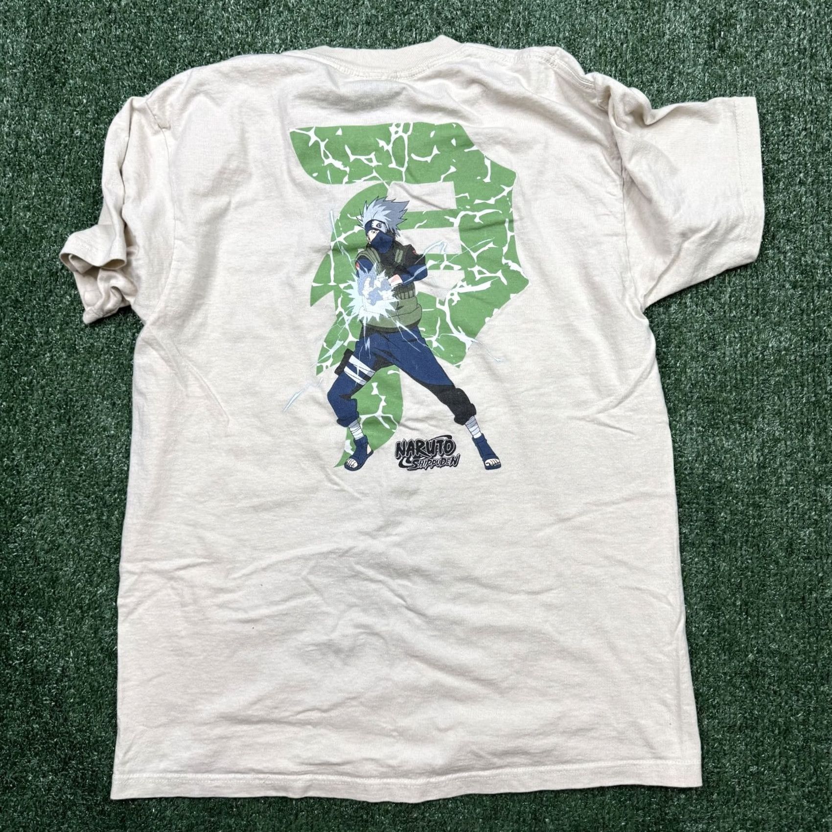 Primitive Primitive Apparel Shirt Adult XL Brown Short Sleeve Naruto Hatake Kakashi Graphic Print Tee Mens Size US XL / EU 56 / 4 - 3 Thumbnail