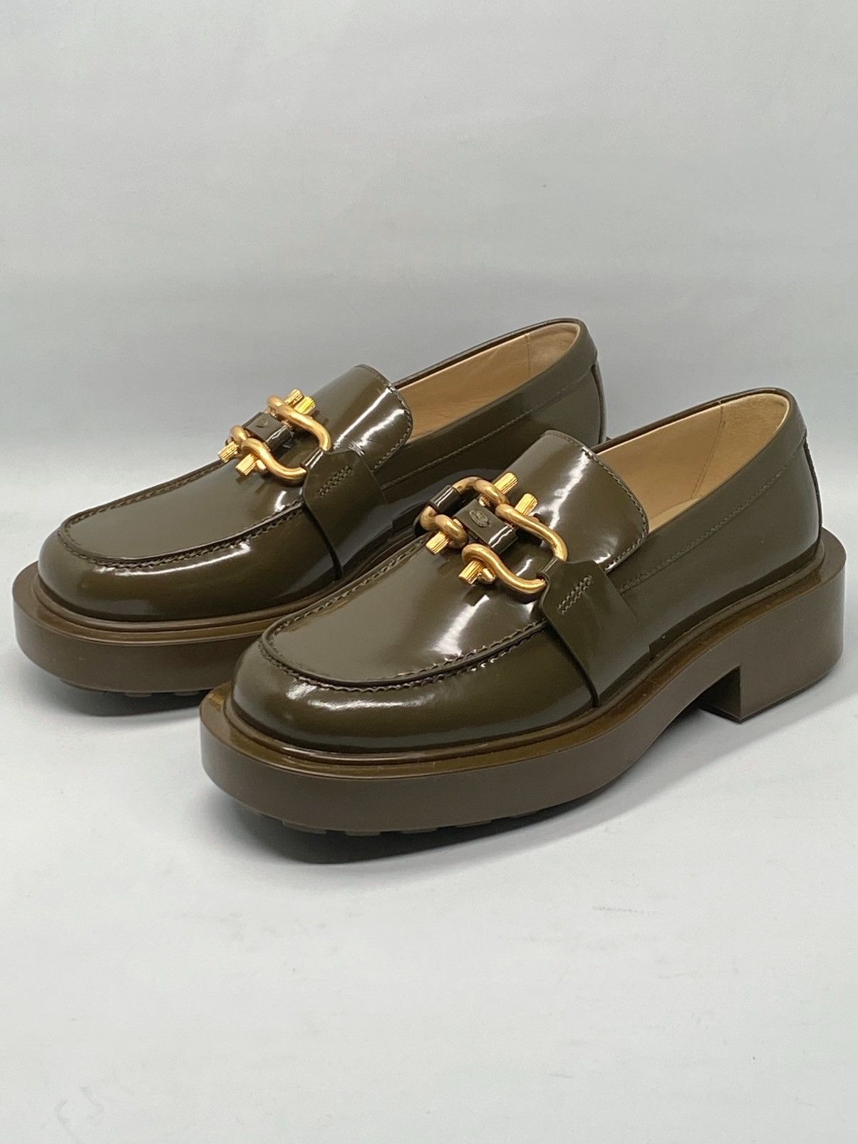 Bottega Veneta Bottega Veneta Monsieur Leather Chunky Loafers size 36 Size US 6 / IT 36 - 1 Thumbnail