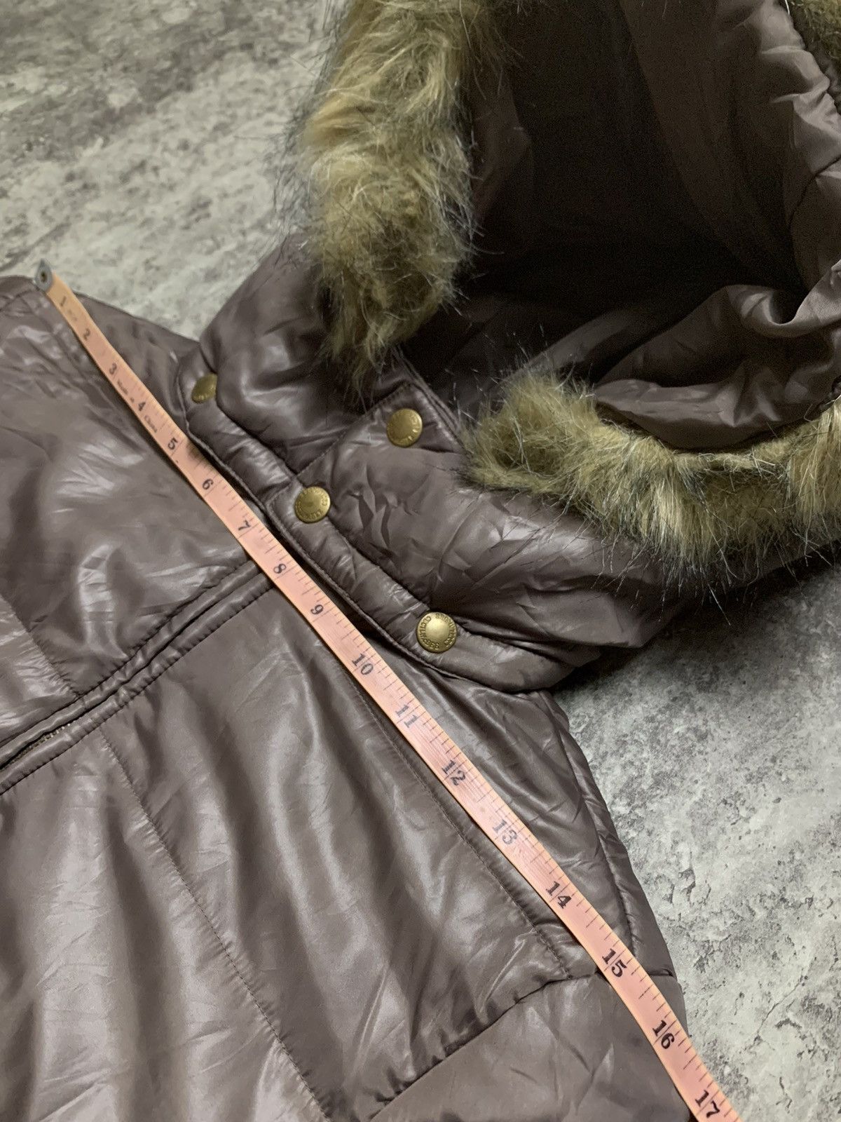 If Six Was Nine × Japanese Brand × Le Grande Bleu (L.G.B.) Japanese Cecil McBee Puffer Fur Jacket ifsix lgb style Size US S / EU 44-46 / 1 - 16 Thumbnail