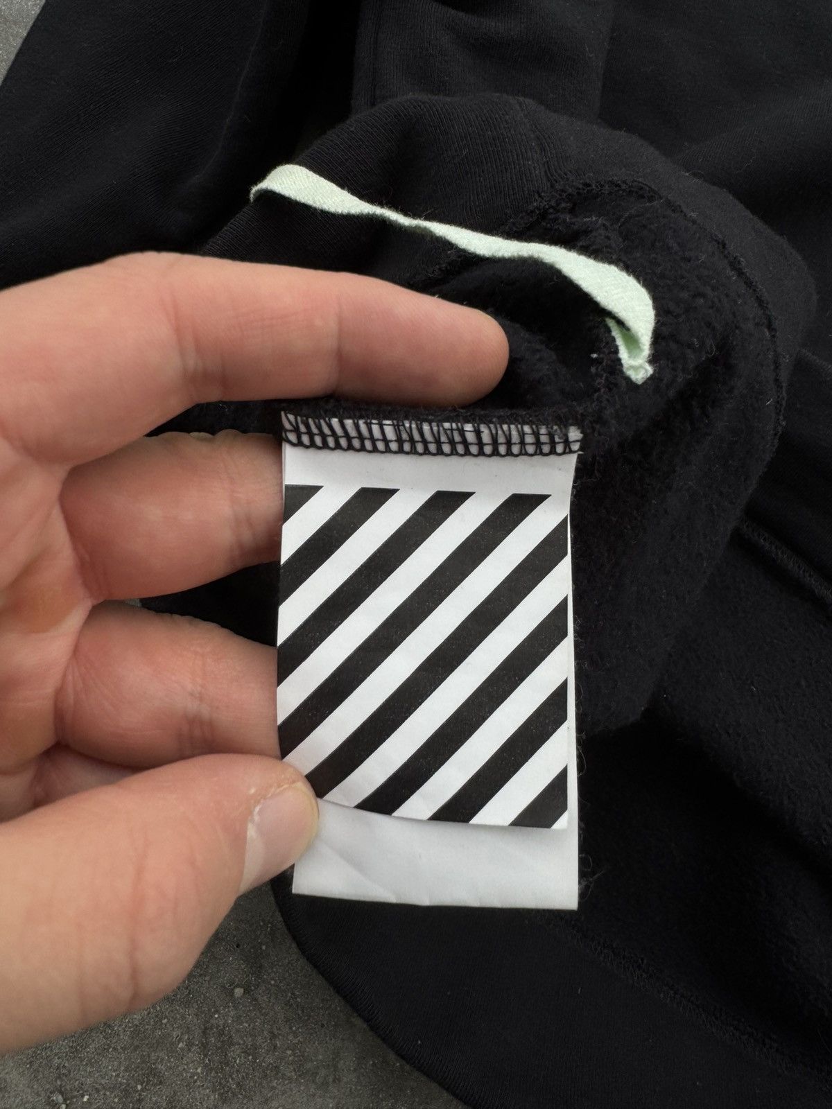 Off-White × Virgil Abloh Off White crewneck I was Just Thinking Size US M / EU 48-50 / 2 - 5 Thumbnail