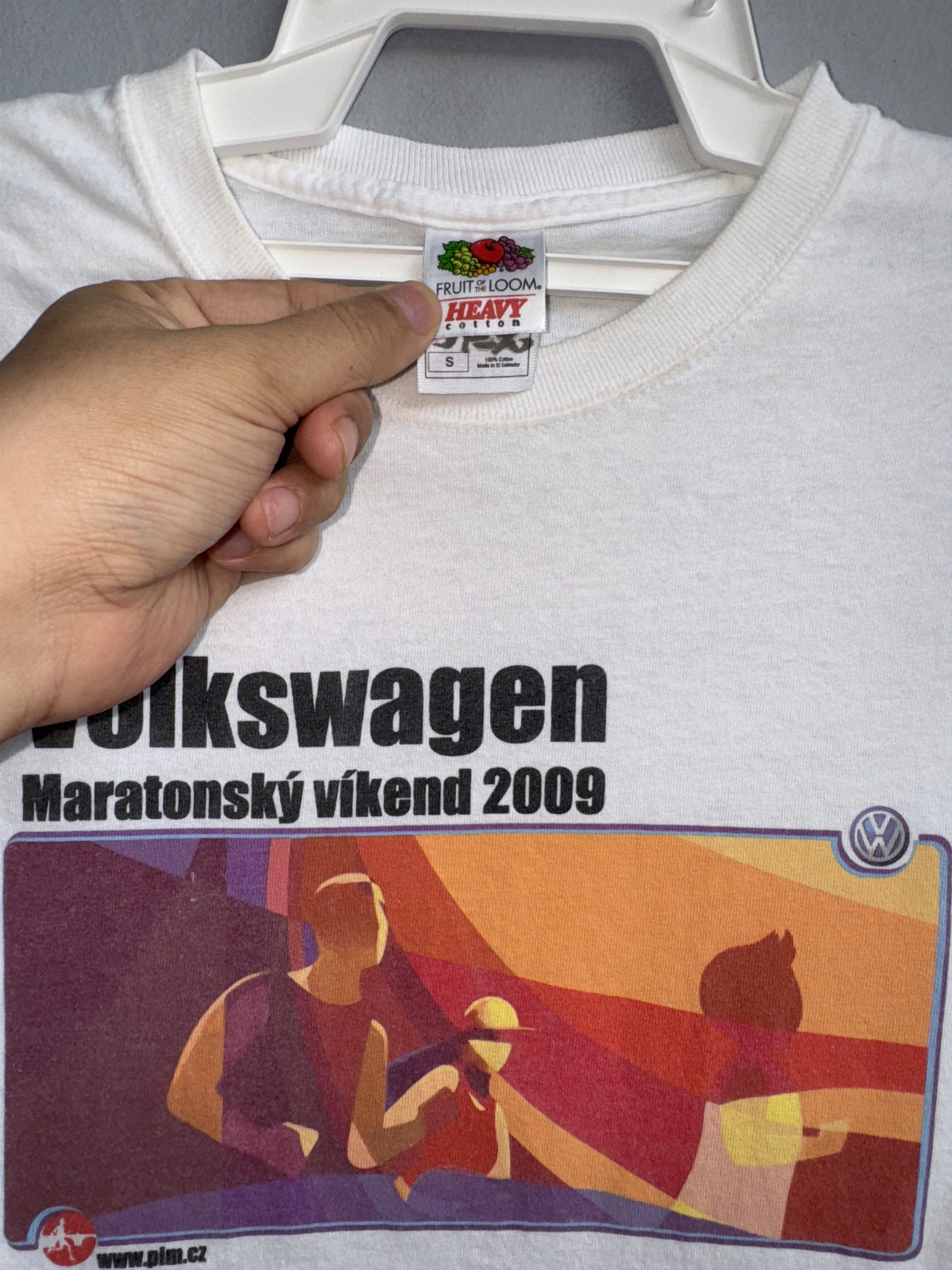 Fruit Of The Loom × Vintage Fun Run Volkswagen Vintage Shirt Size US S / EU 44-46 / 1 - 2 Thumbnail