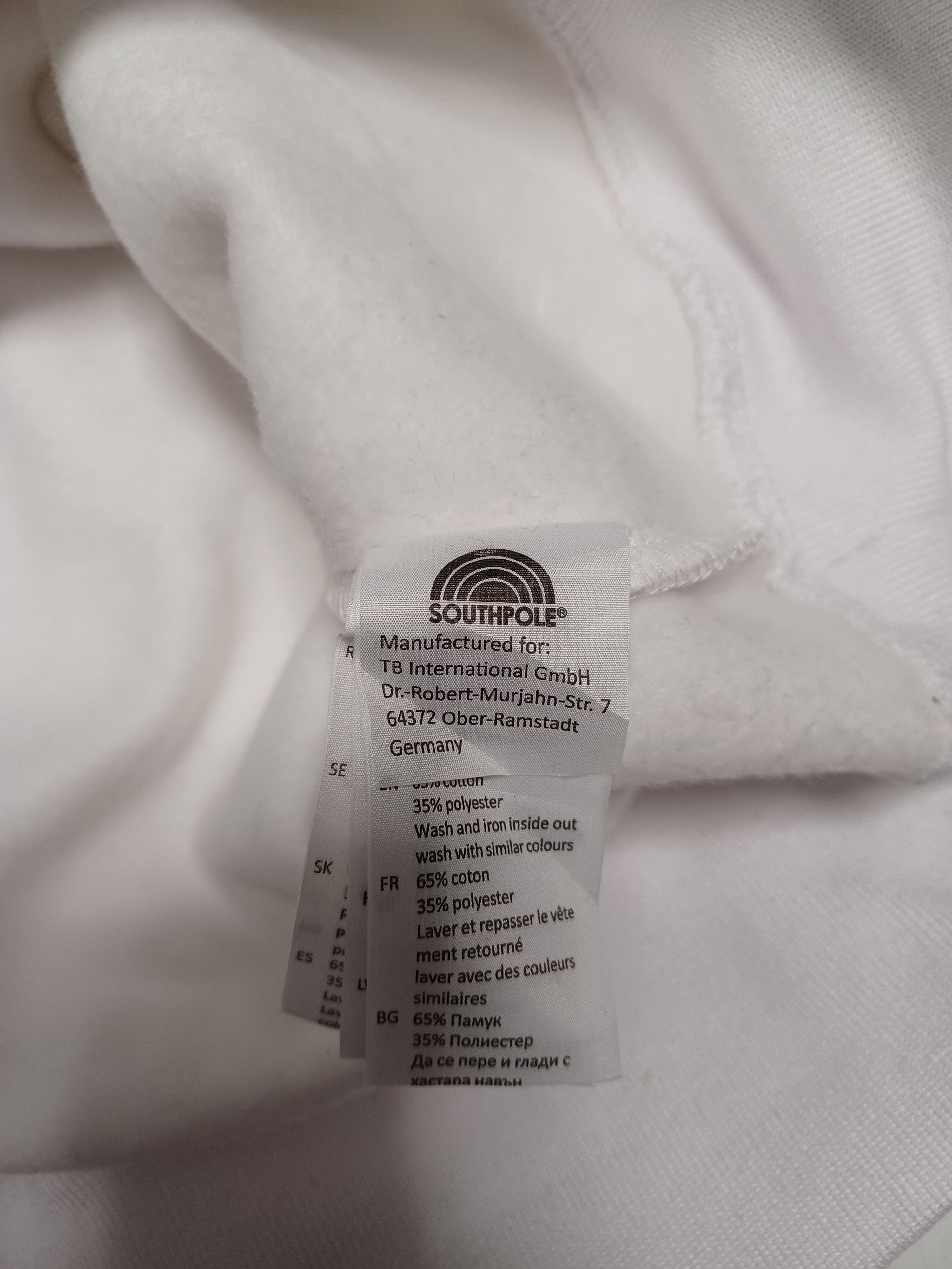 Southpole SOUTHPOLE BIGLOGO EMBROIDERED SWEATSHIRT ON FLEECE NEW!!! Size US L / EU 52-54 / 3 - 5 Thumbnail
