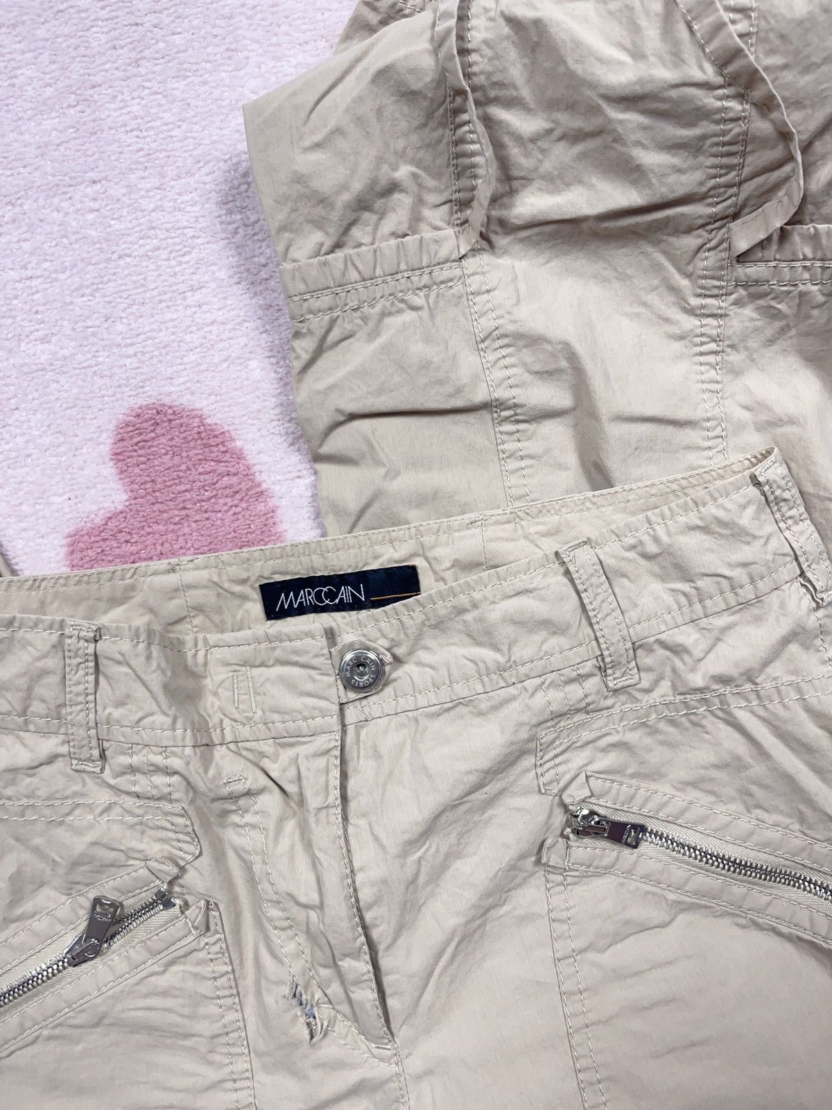 Japanese Brand ➕ vintage parachute baggy bondage designer pants Size US 28 / EU 44 - 4 Thumbnail