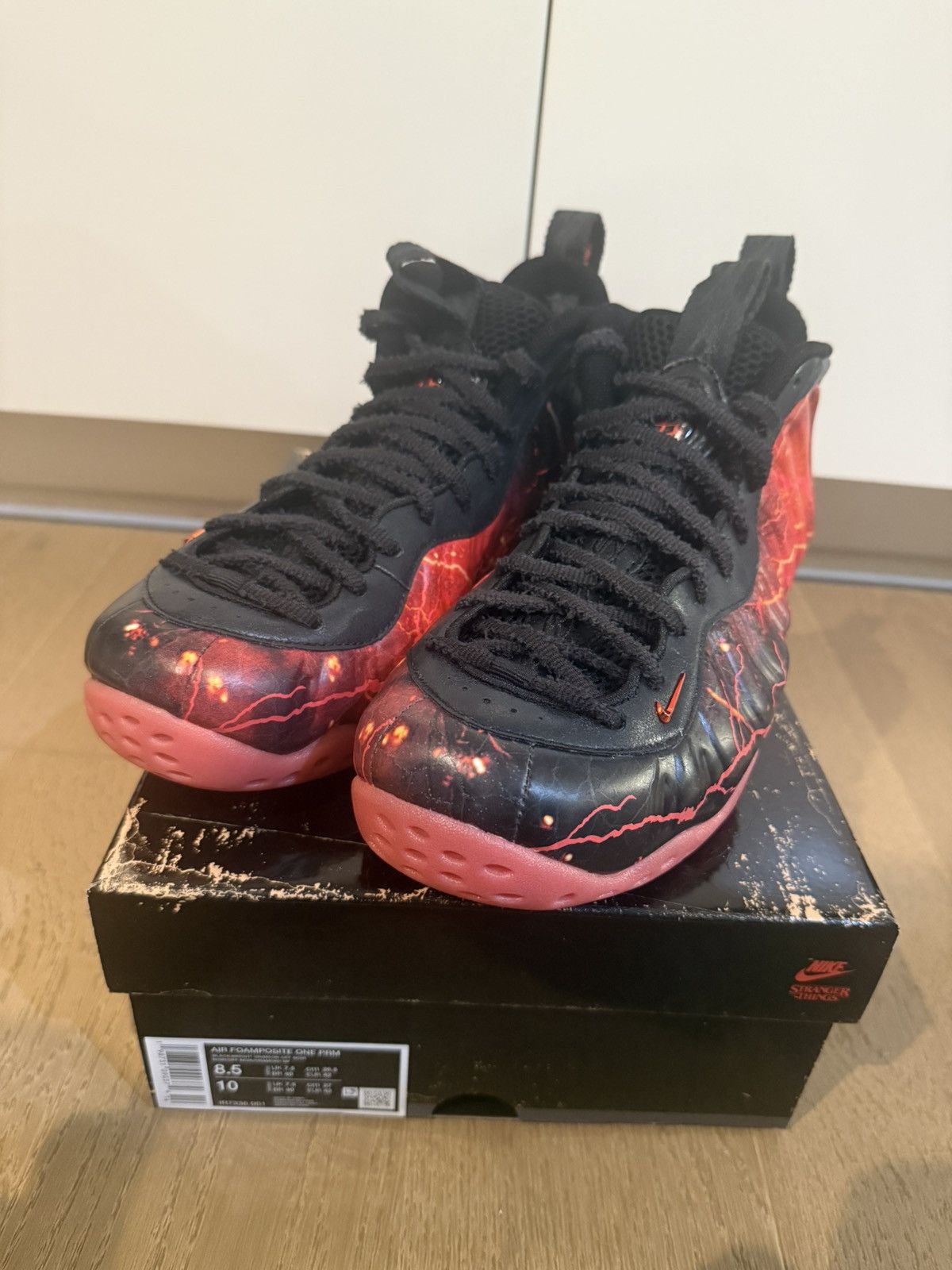 Size 8.5 Nike Air Foamposite One Stranger Things IR7336-001