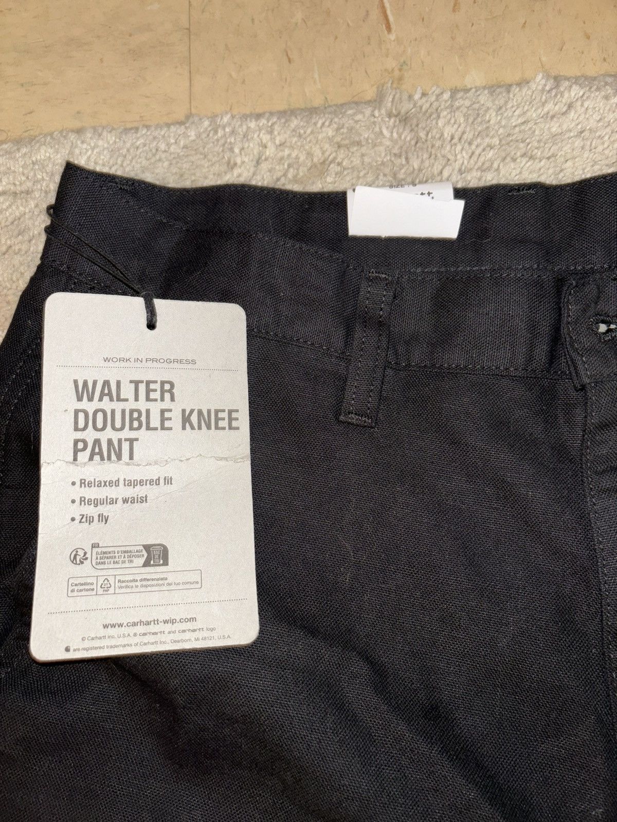 Carhartt Wip Carhartt Wip Walter Double Knee Linen Pants Size S 30 Men Size US 30 / EU 46 - 6 Thumbnail