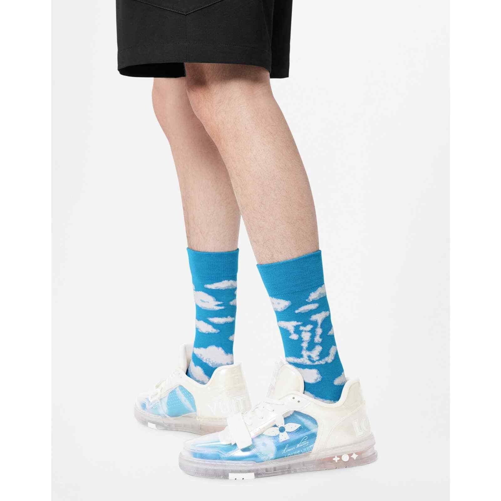 Louis Vuitton Louis Vuitton LV Archives 6 Socks Set Boite Scott Monogram Size ONE SIZE - 12 Thumbnail