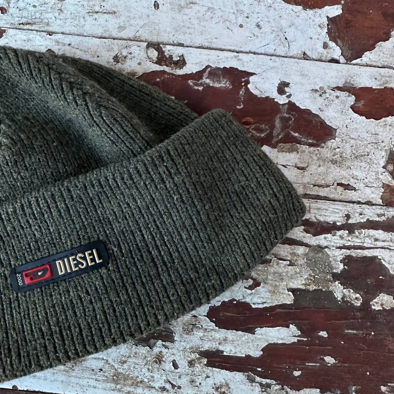 Diesel Vintage Japan Diesel Hat Beanie Cap Y2K 00s USA Grunge Size ONE SIZE - 5 Thumbnail