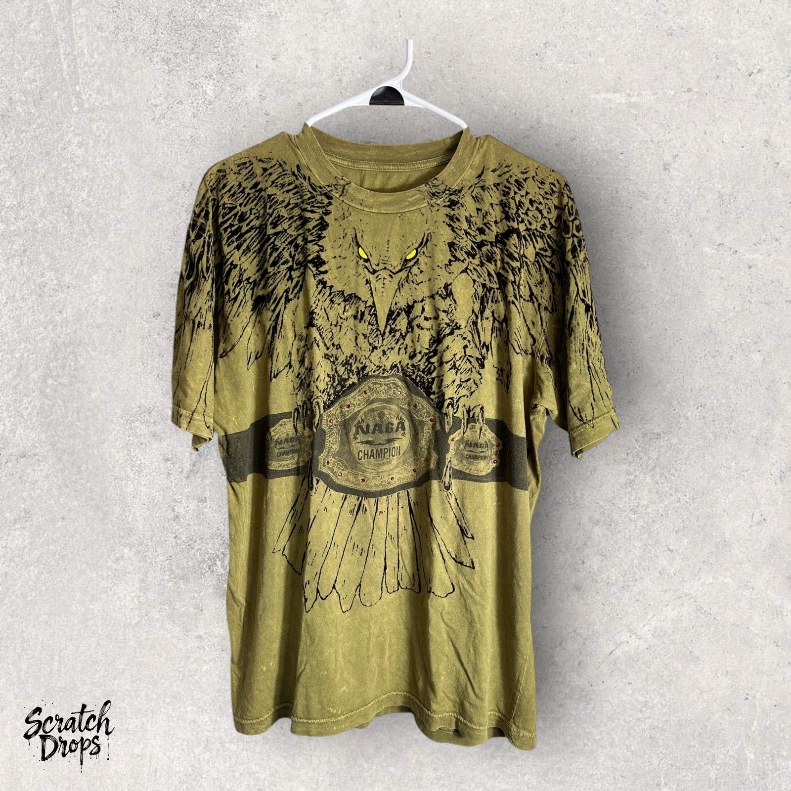 Other Vintage Y2K Affliction Style T-Shirt Size L Eagle Graphic Size US L / EU 52-54 / 3 - 1 Thumbnail