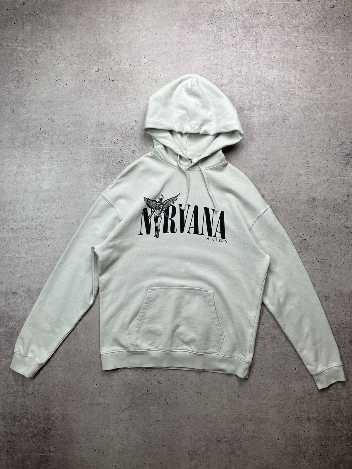 Band Tees × Nirvana × Vintage Nirvana In Utero Hoodie Size M Size US M / EU 48-50 / 2 - 1 Thumbnail