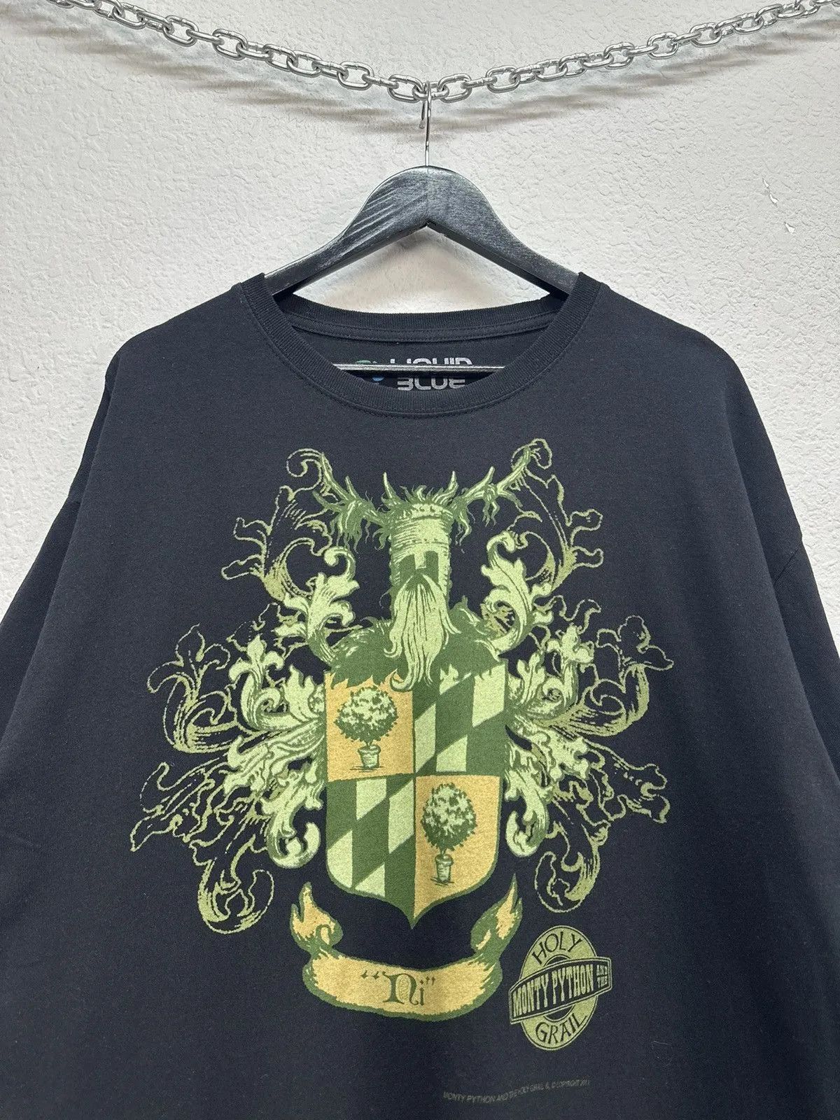 Affliction Vintage Monty Python & the Holy Grain Copyright 2011 T Shirt Size US XL / EU 56 / 4 - 4 Thumbnail