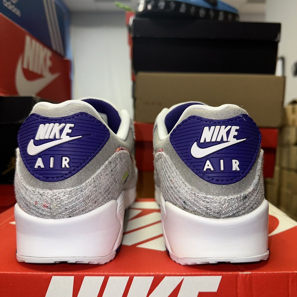 Nike Size 11 - Nike Air Max Recycled Jerseys Pack CT1684-100 Size US 11 / EU 44 - 4 Thumbnail