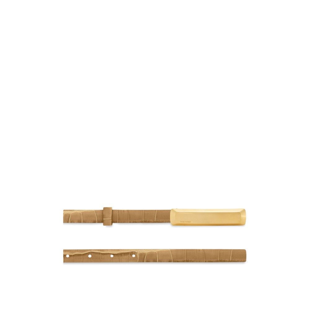 Tom Ford o1loc1c1025 WB265 Size: 75 / Leather Belt in Brown Size ONE SIZE - 3 Thumbnail
