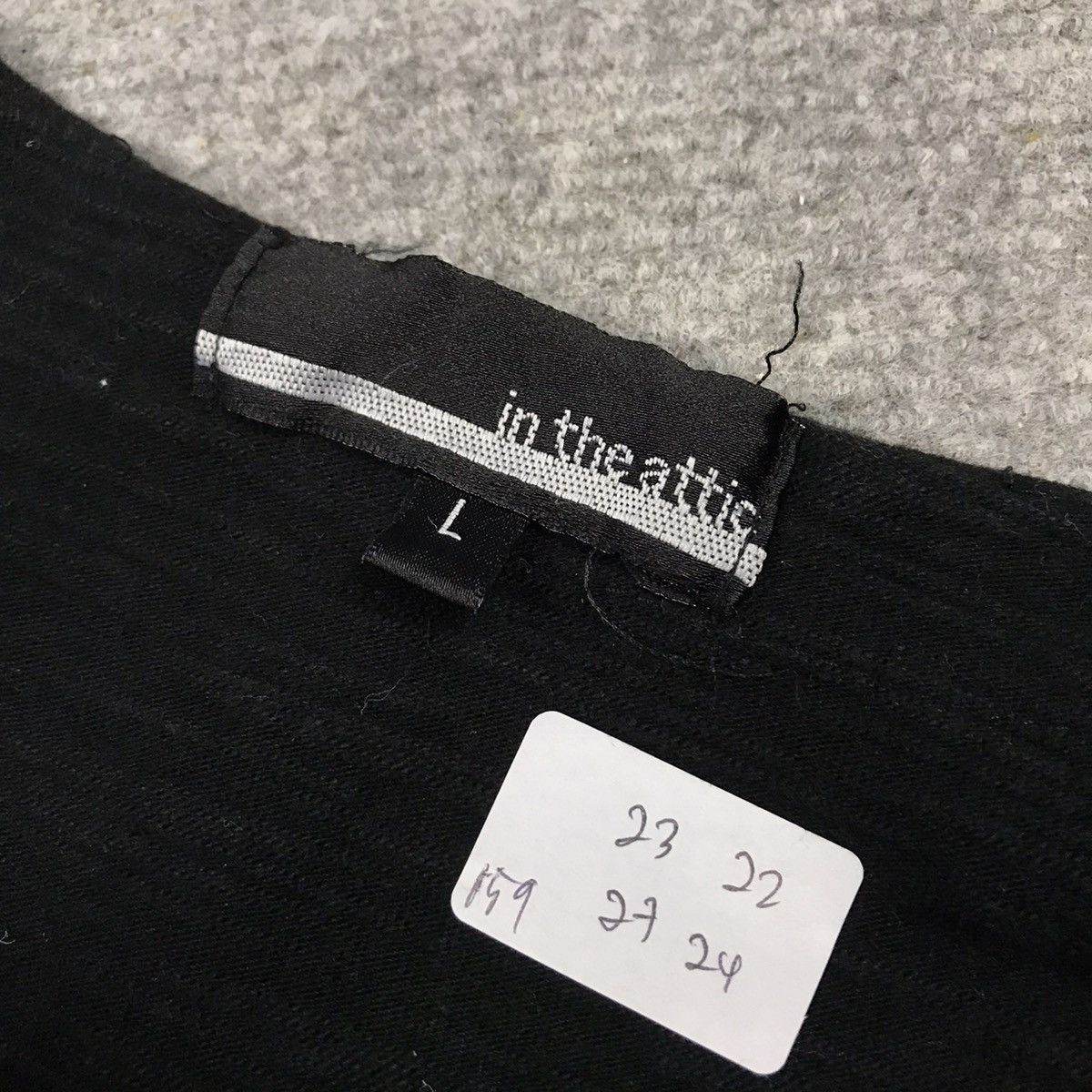 If Six Was Nine IN THE ATTIC PATCHWORK BLACK CARDIGAN PUNK JAPAN JACKET Size US L / EU 52-54 / 3 - 15 Thumbnail